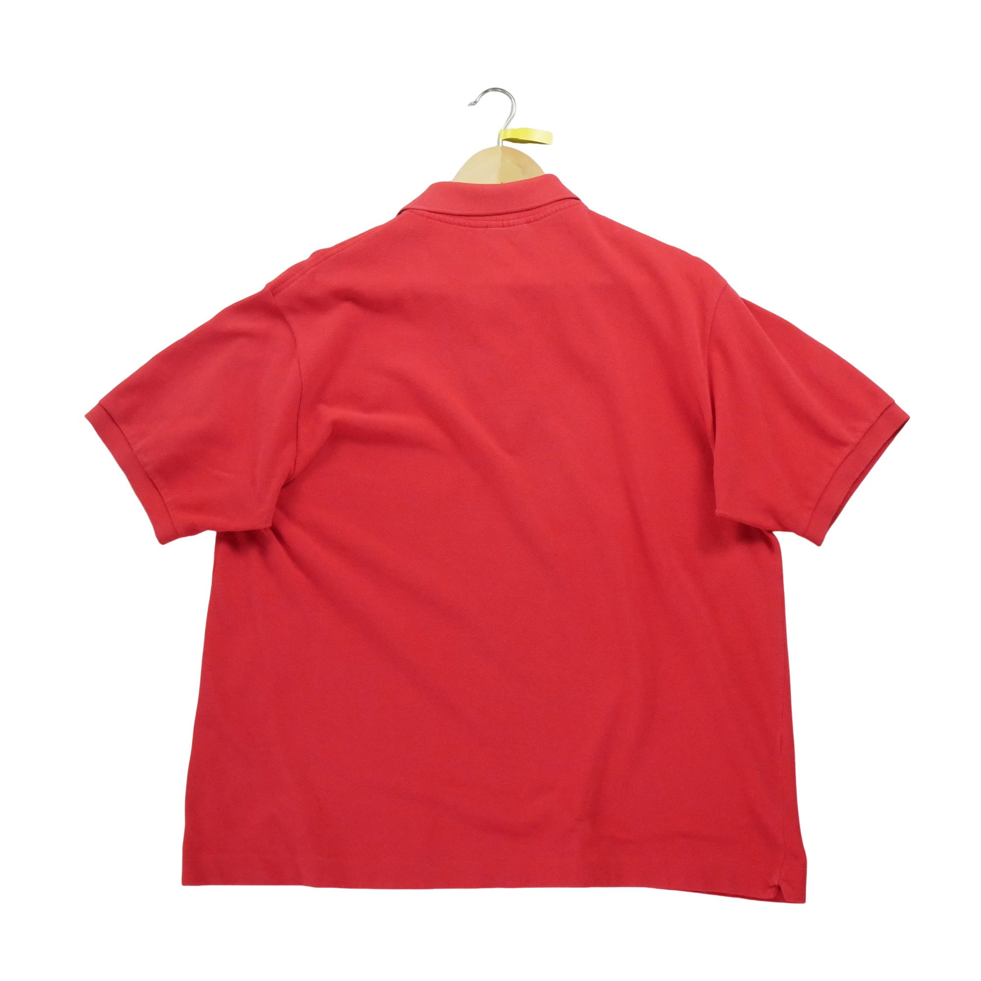 Polo manches courtes Homme  Rouge 2