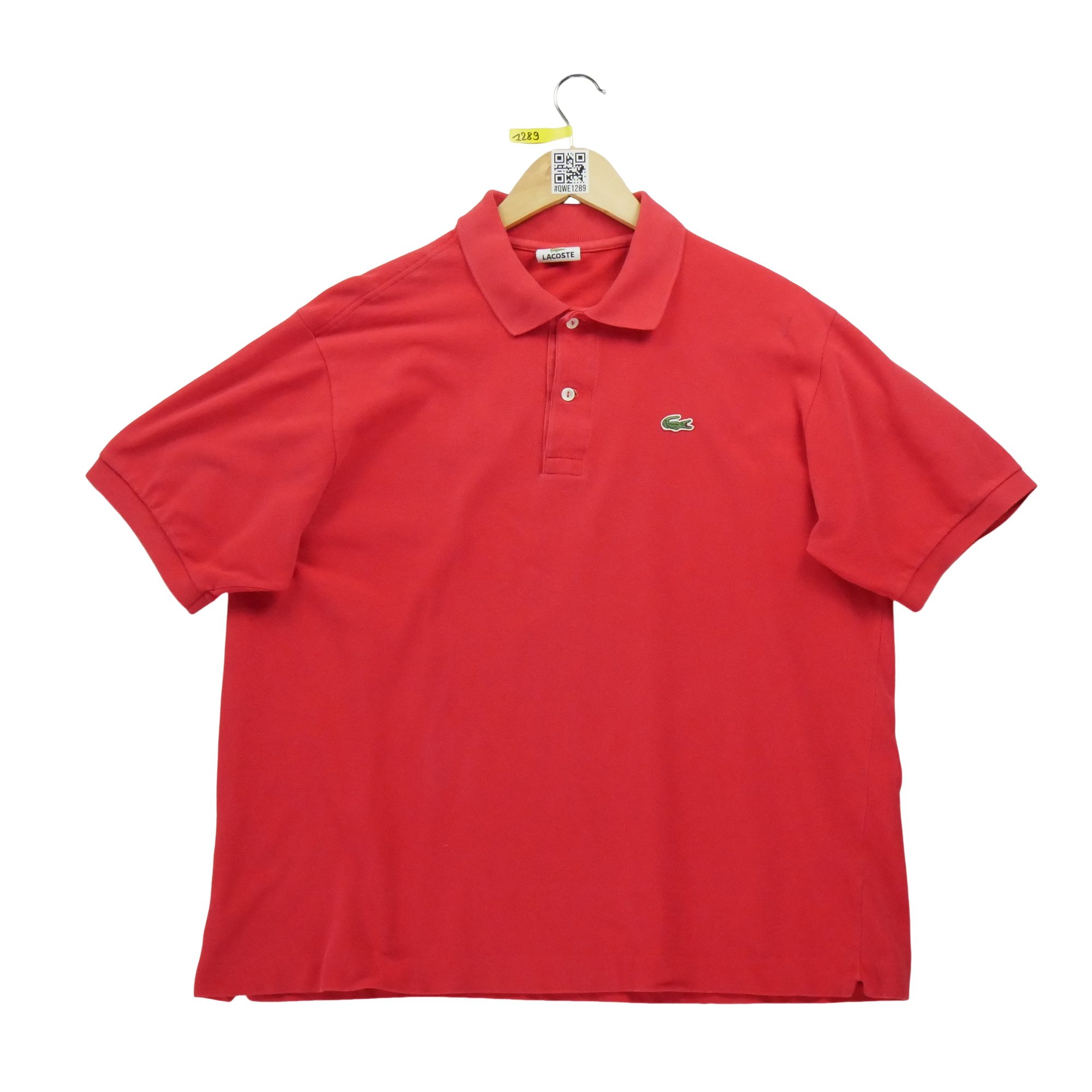 Polo manches courtes Homme  Rouge 3