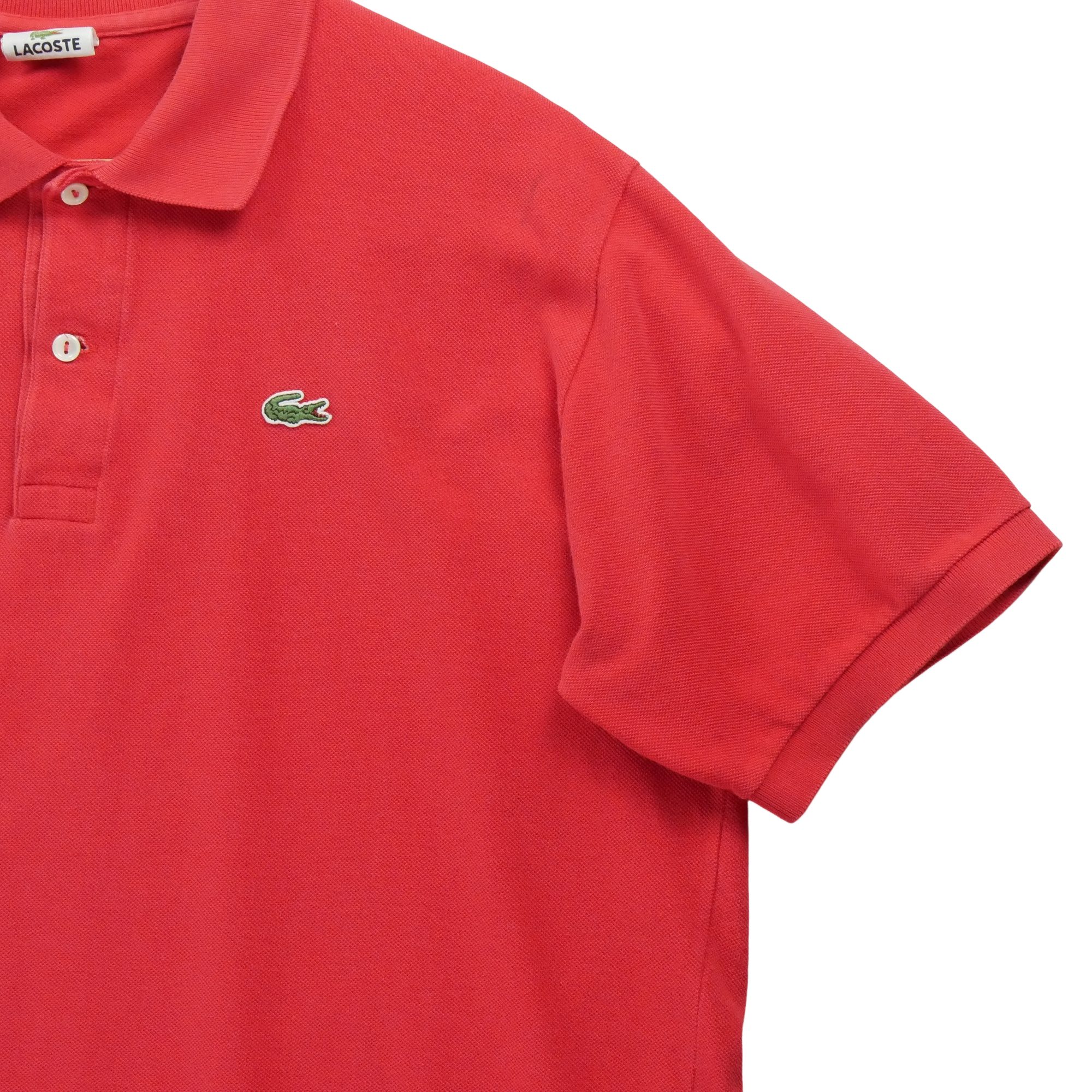 Polo manches courtes Homme  Rouge 4