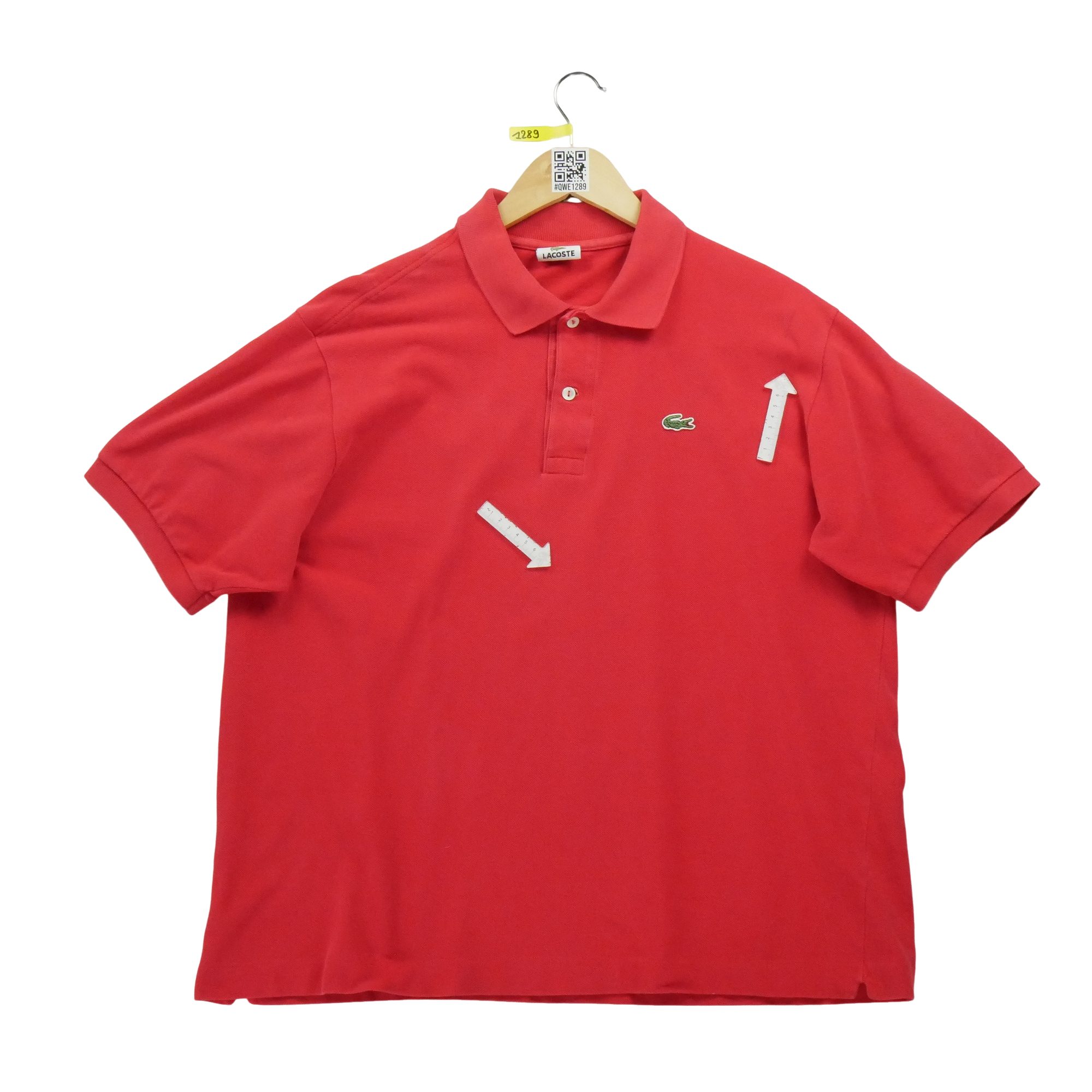 Polo manches courtes Homme  Rouge 5