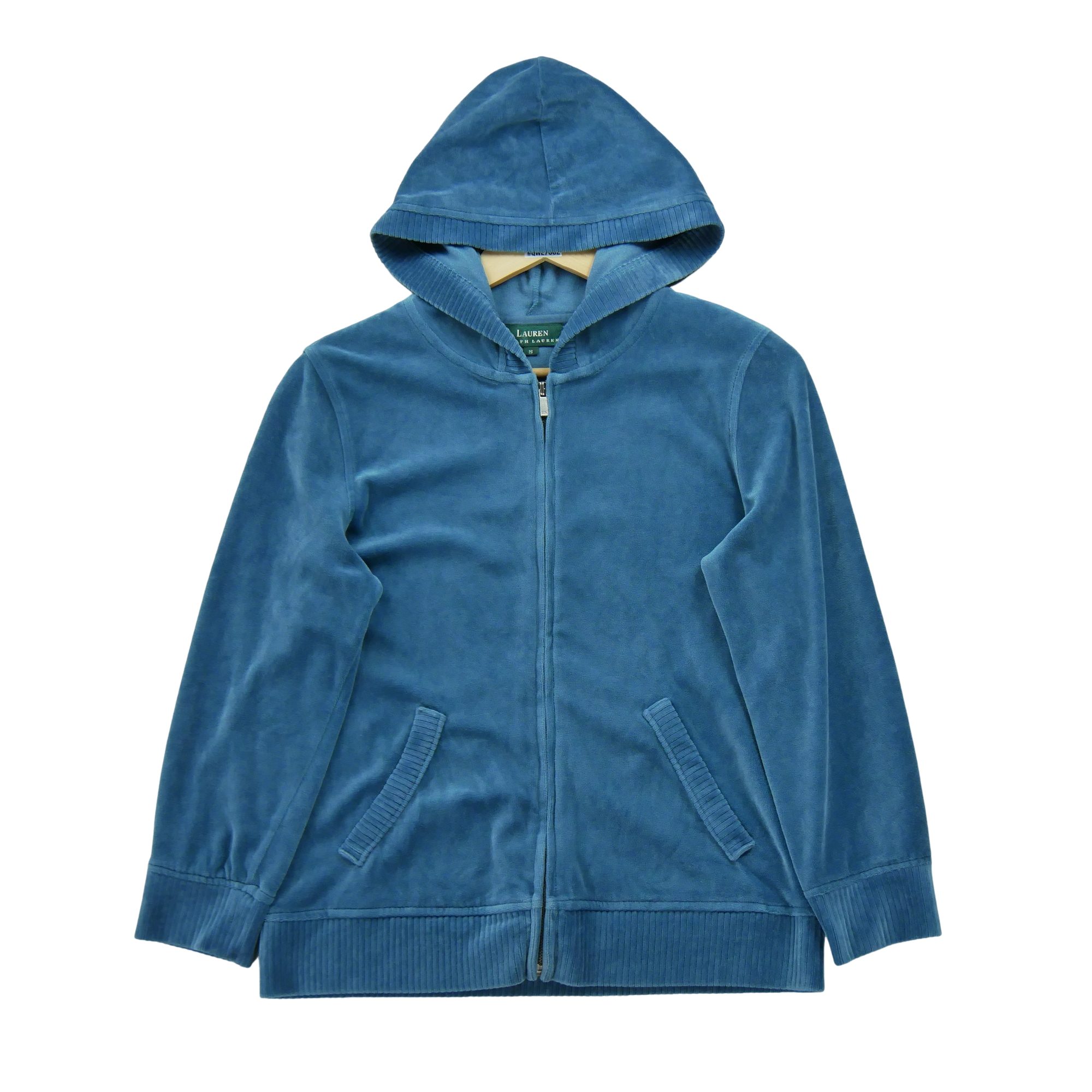 Sweat à capuche Femme  Full zip Bleu 1