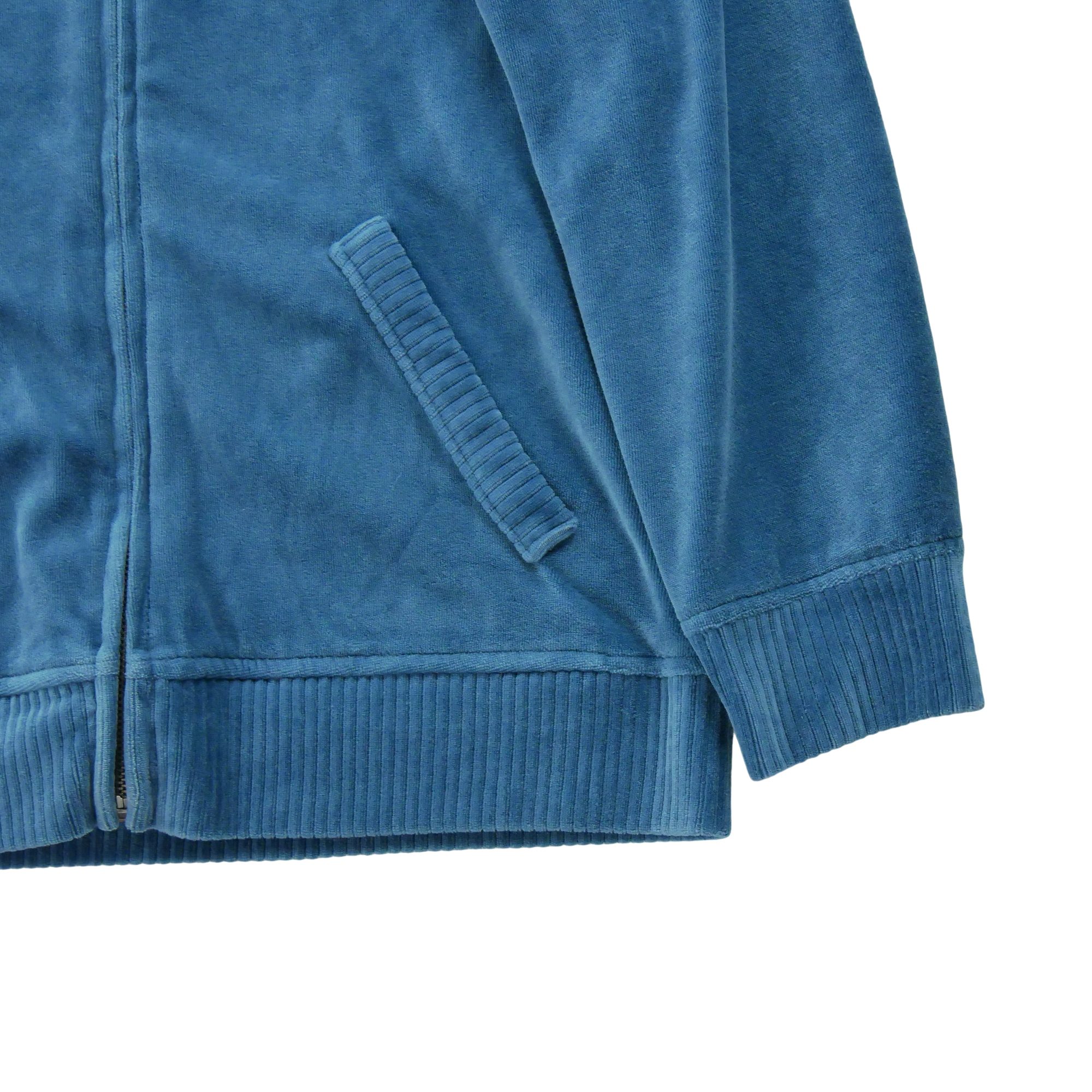 Sweat à capuche Femme  Full zip Bleu 4