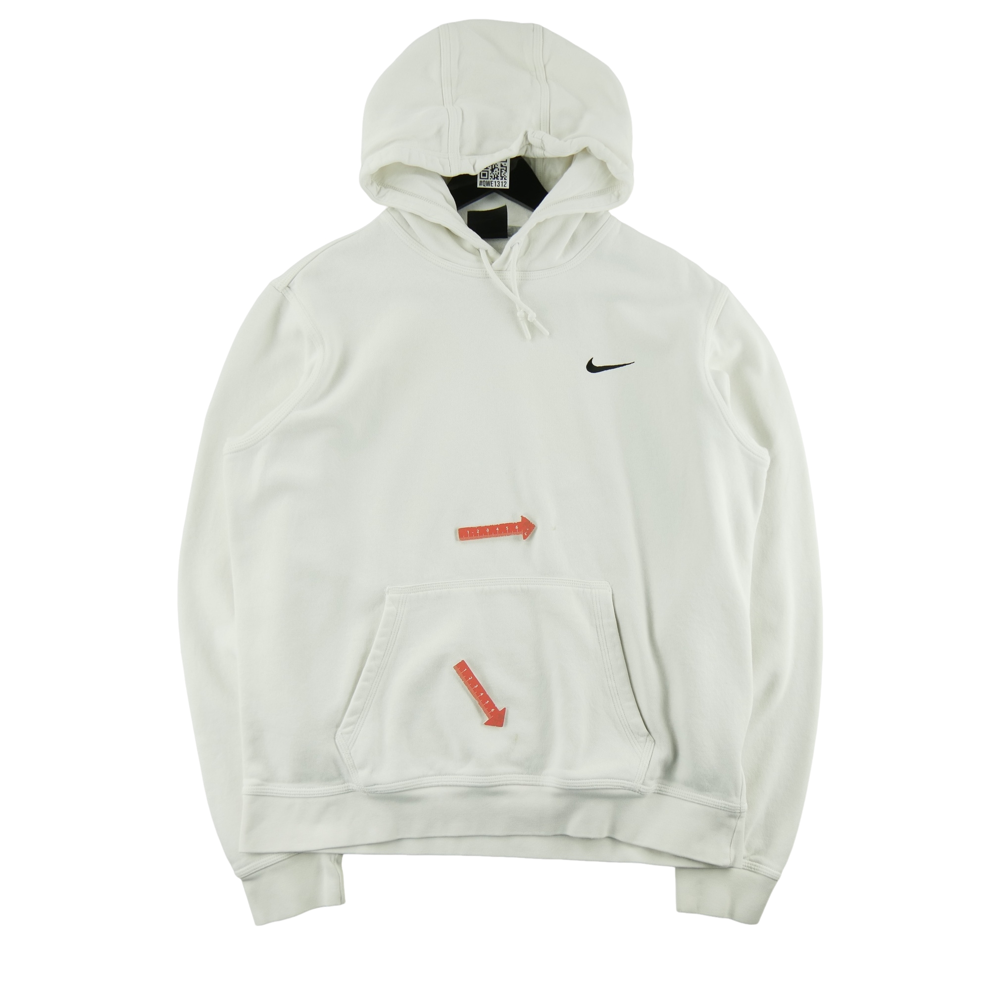 Sweat à capuche Homme  Blanc 3