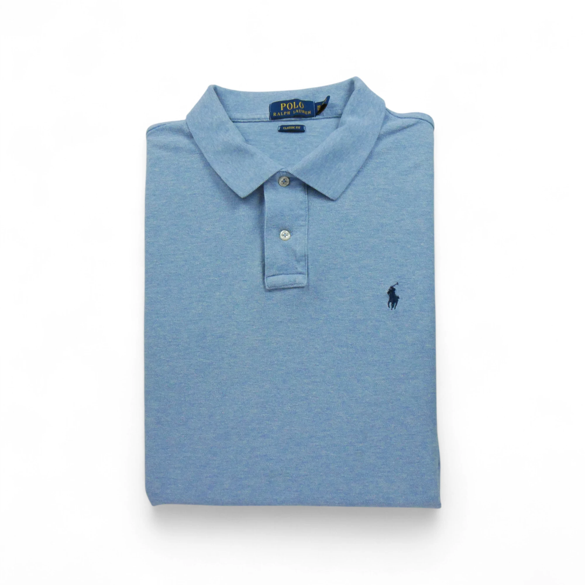 Polo manches courtes Homme  Bleu clair - Bon état