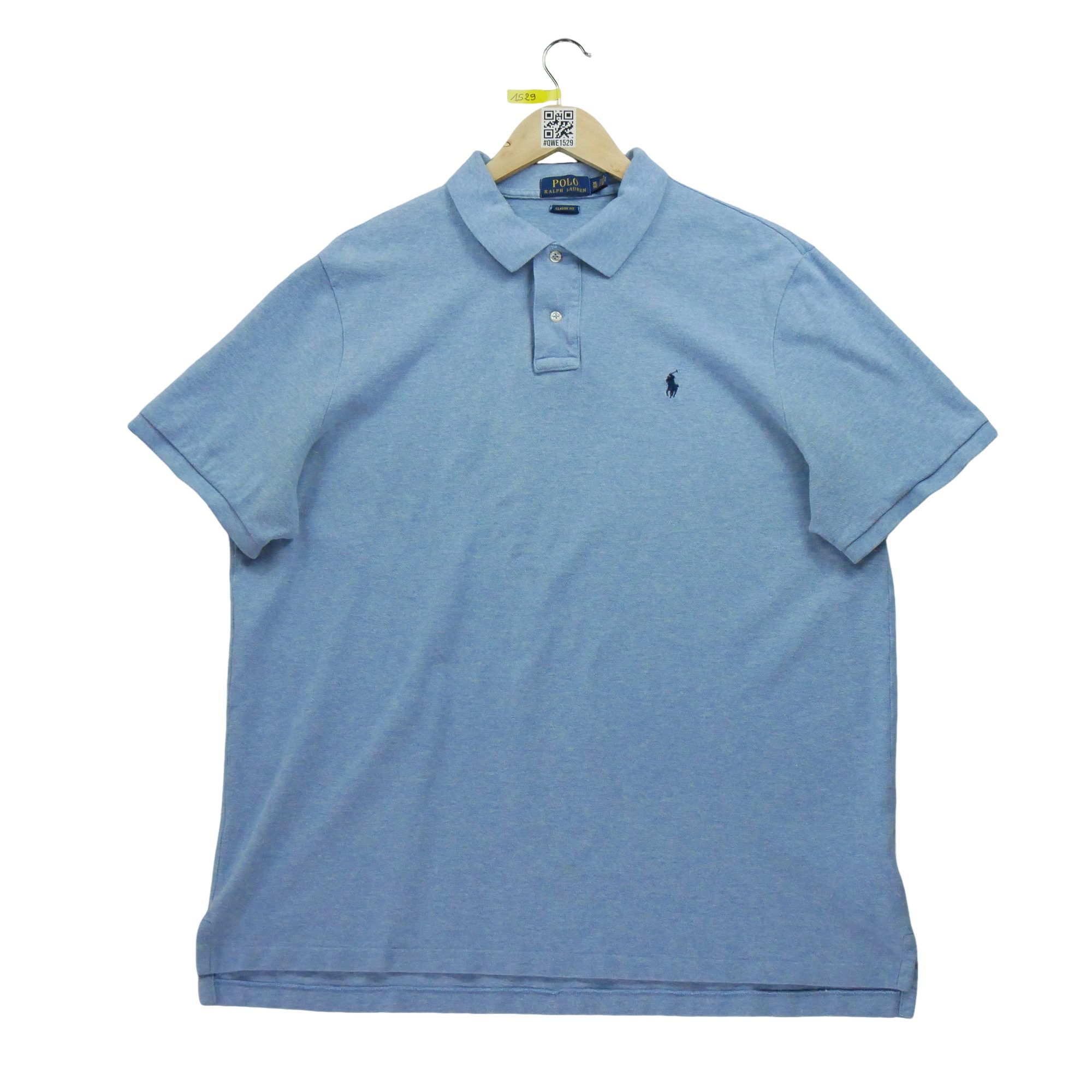 Polo manches courtes Homme  Bleu clair 2