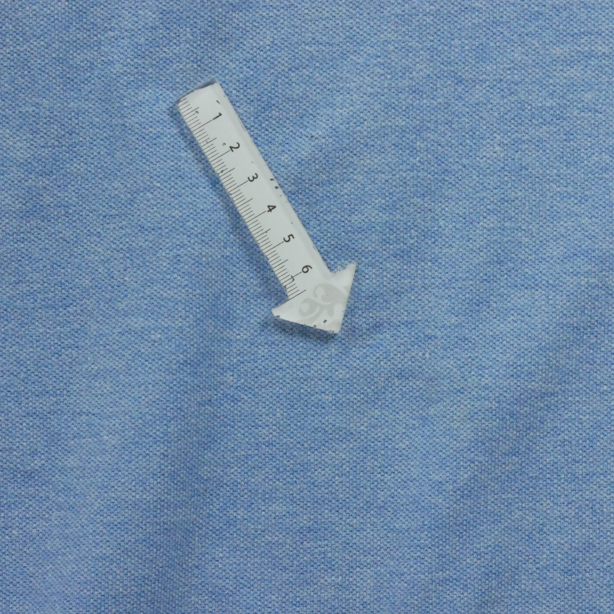 Polo manches courtes Homme  Bleu clair 7