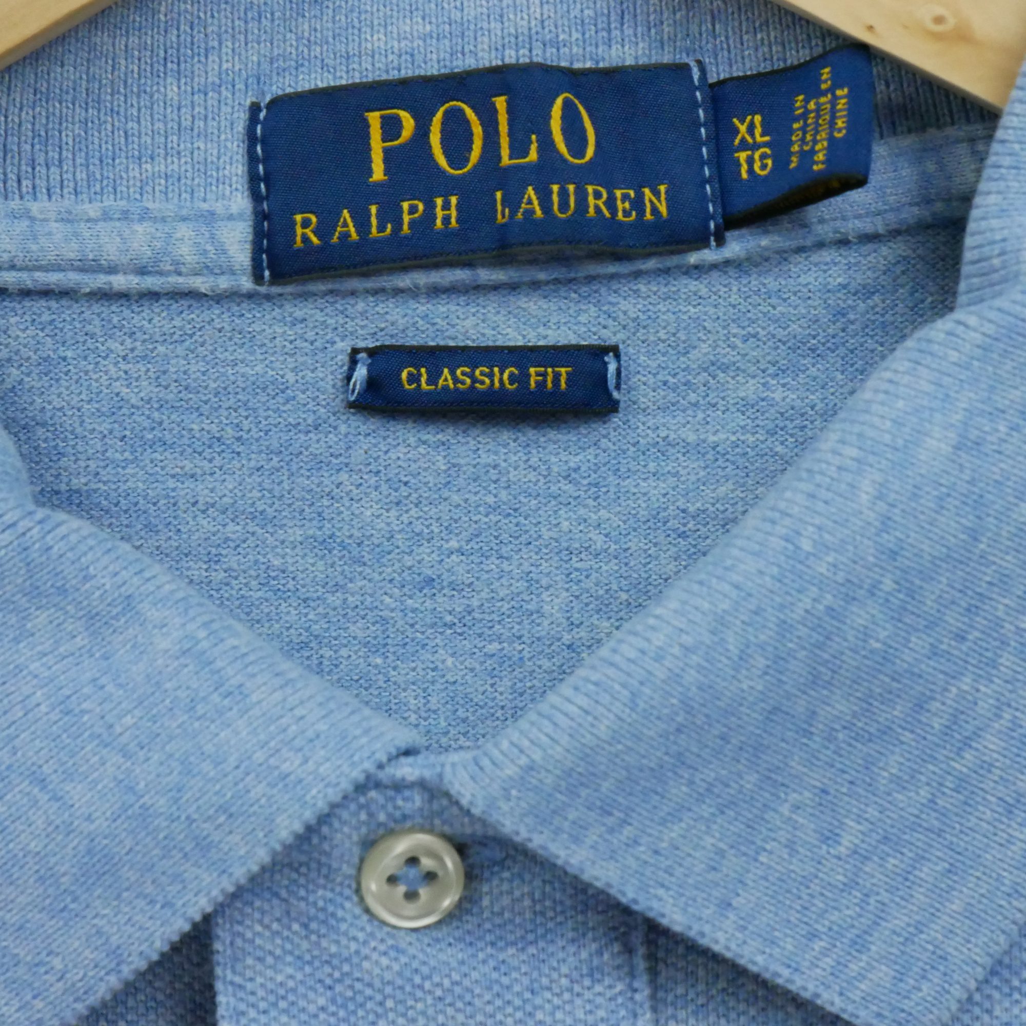 Polo manches courtes Homme  Bleu clair 8