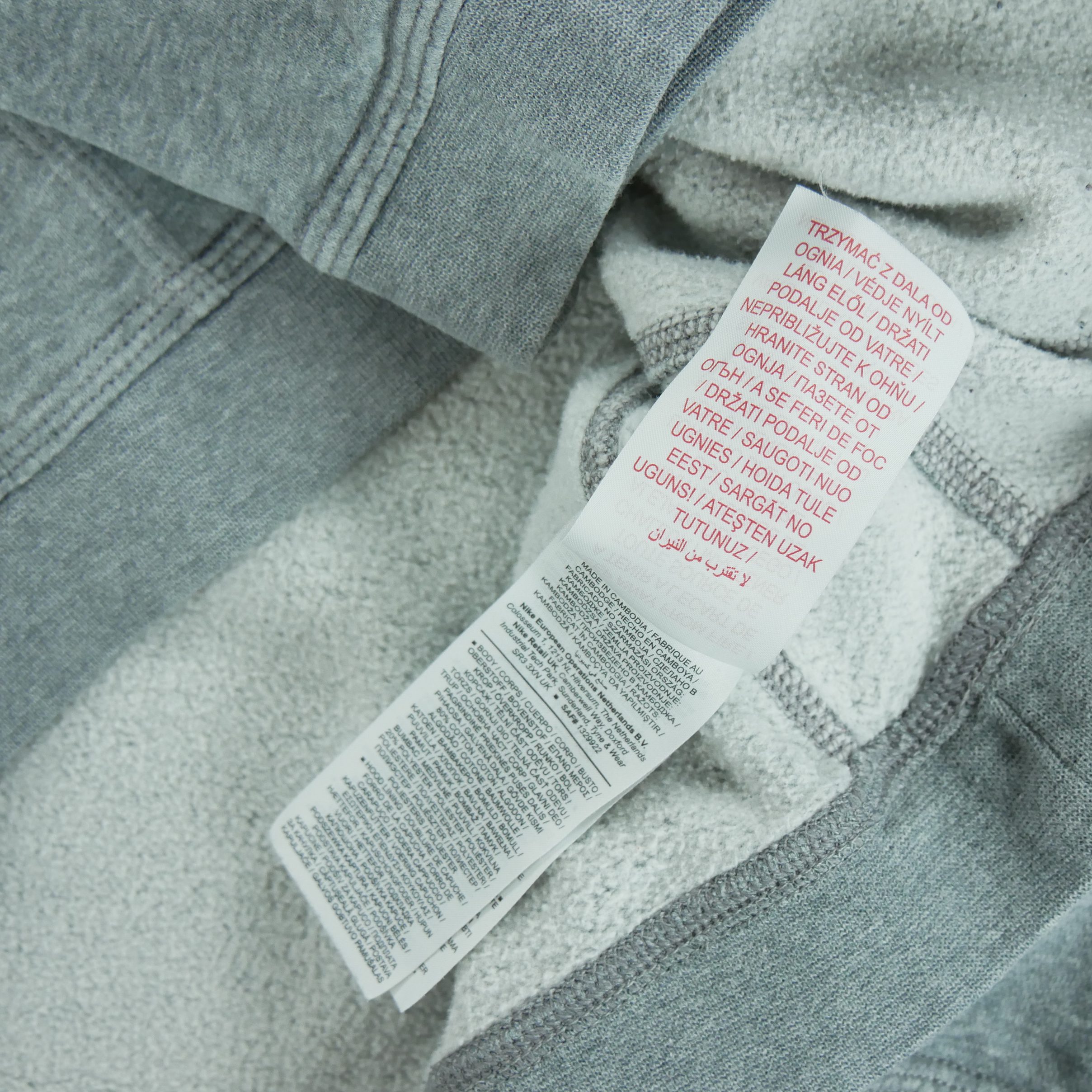 Sweat à capuche Femme Gris 6