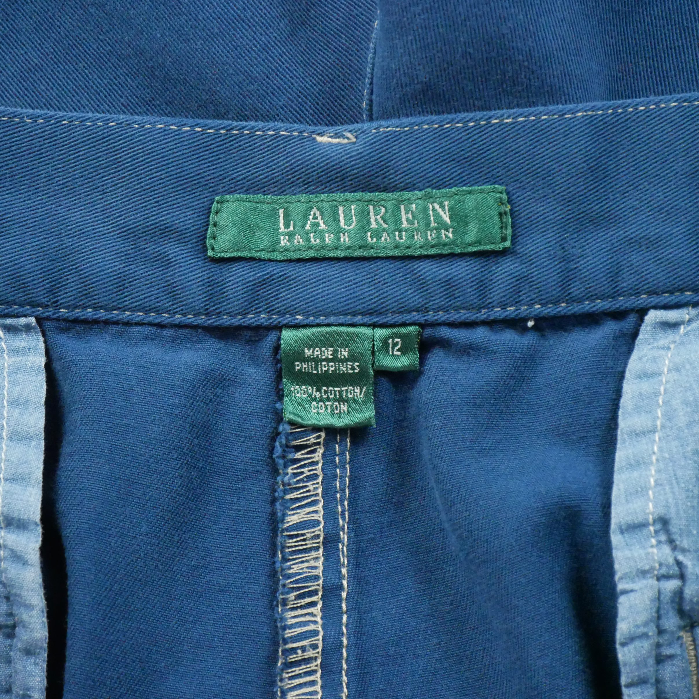 Short Femme  Bleu 6