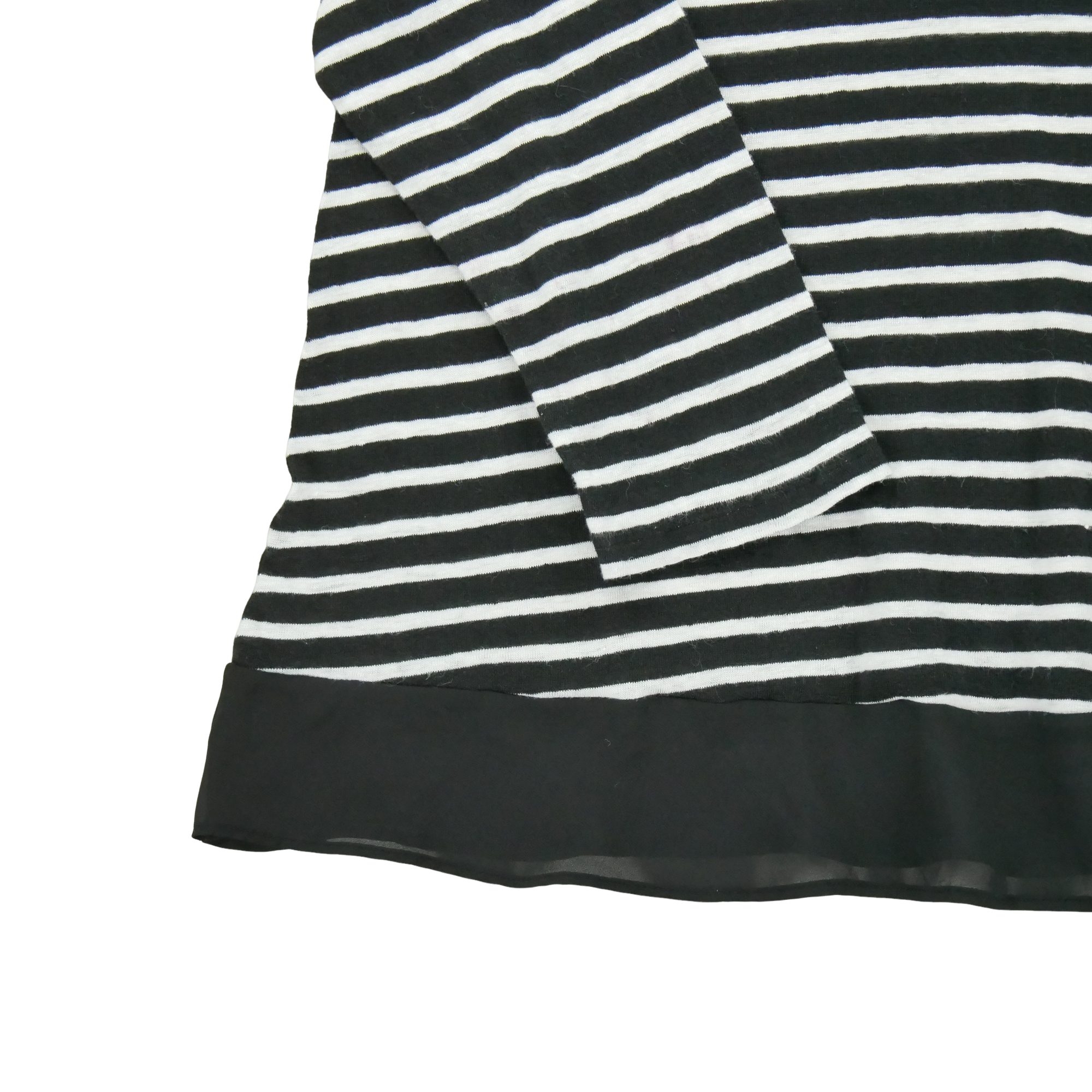 Pull Femme  en lin Noir 3