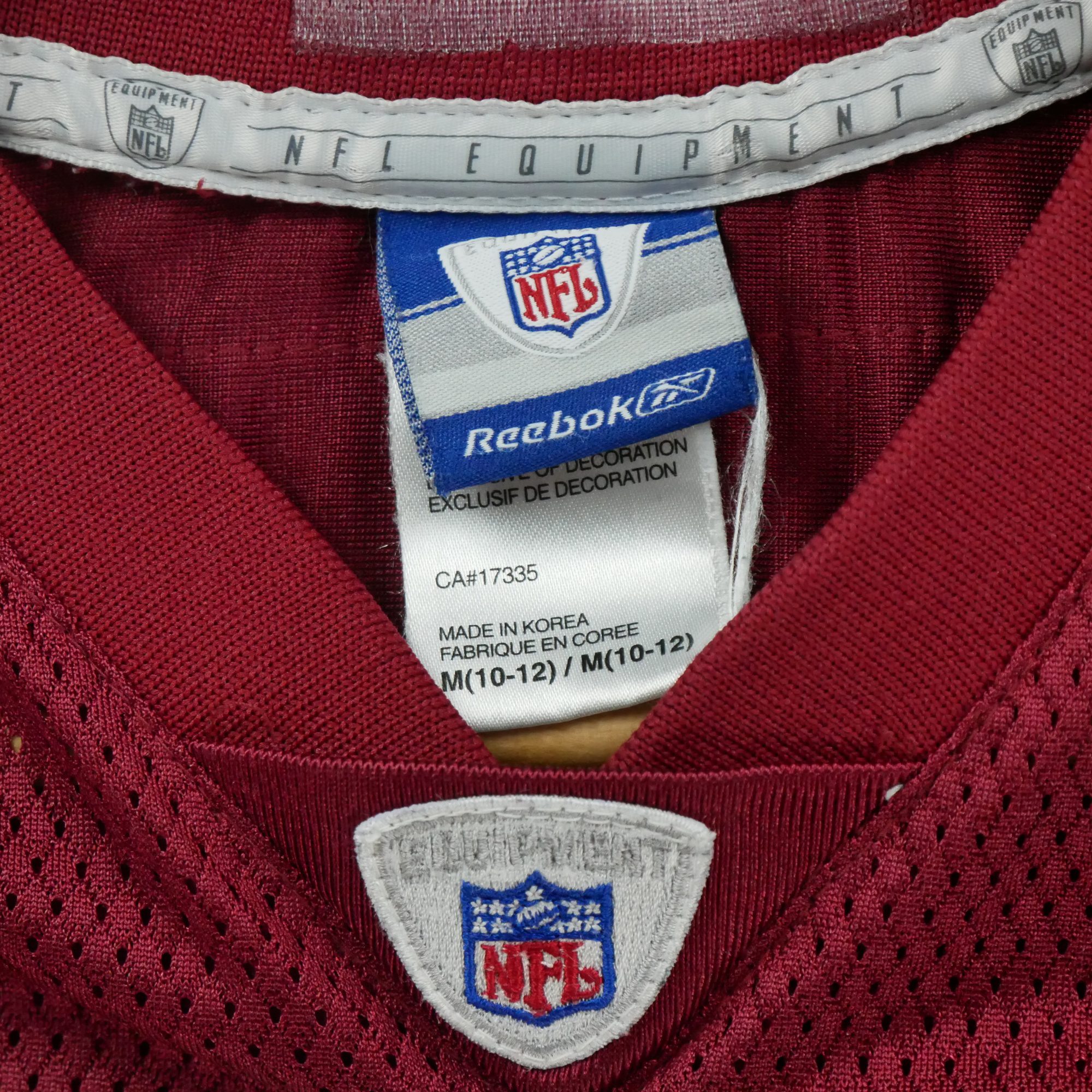 Maillot Femme NFL Rouge 8