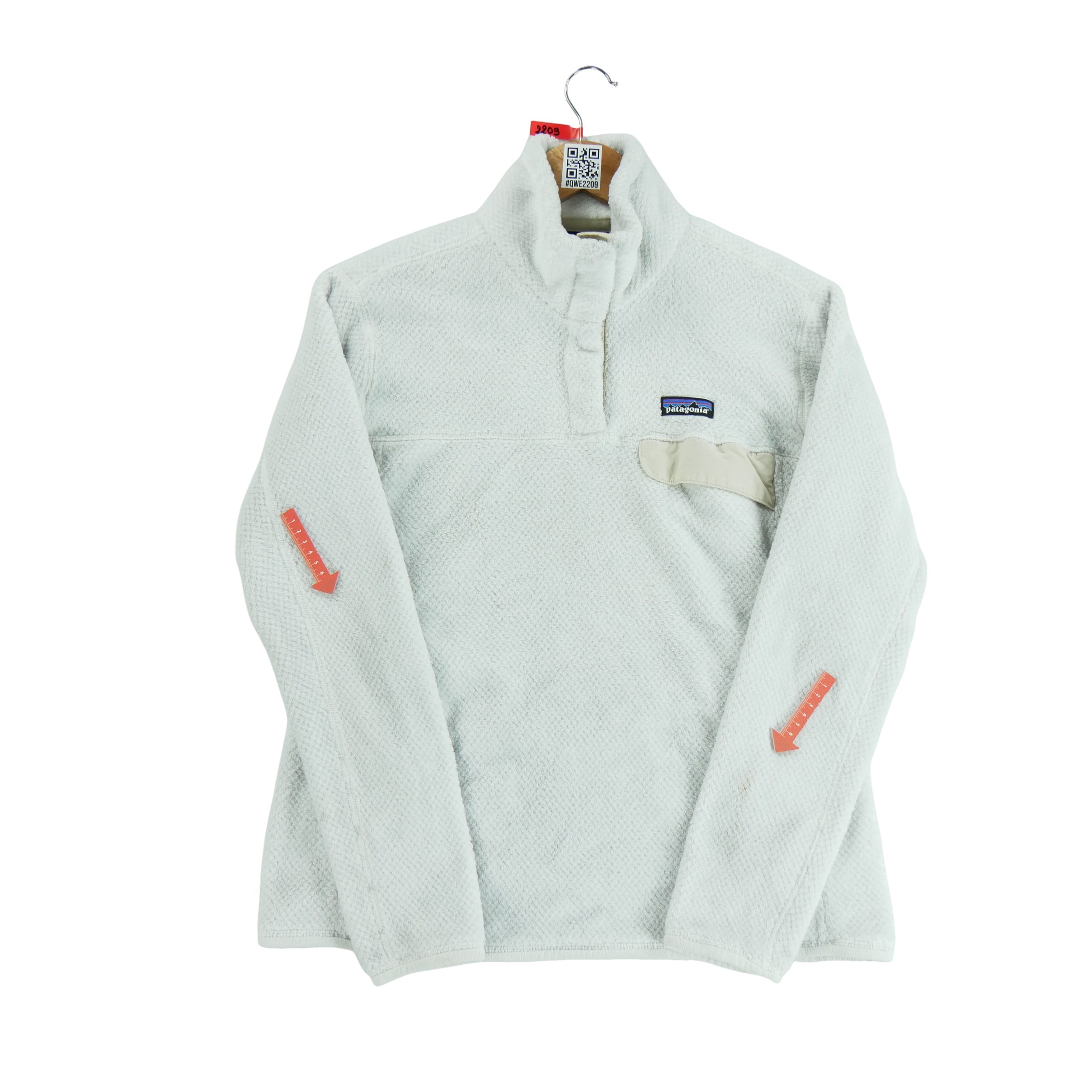 Pull polaire Femme  Snap-T Blanc 5