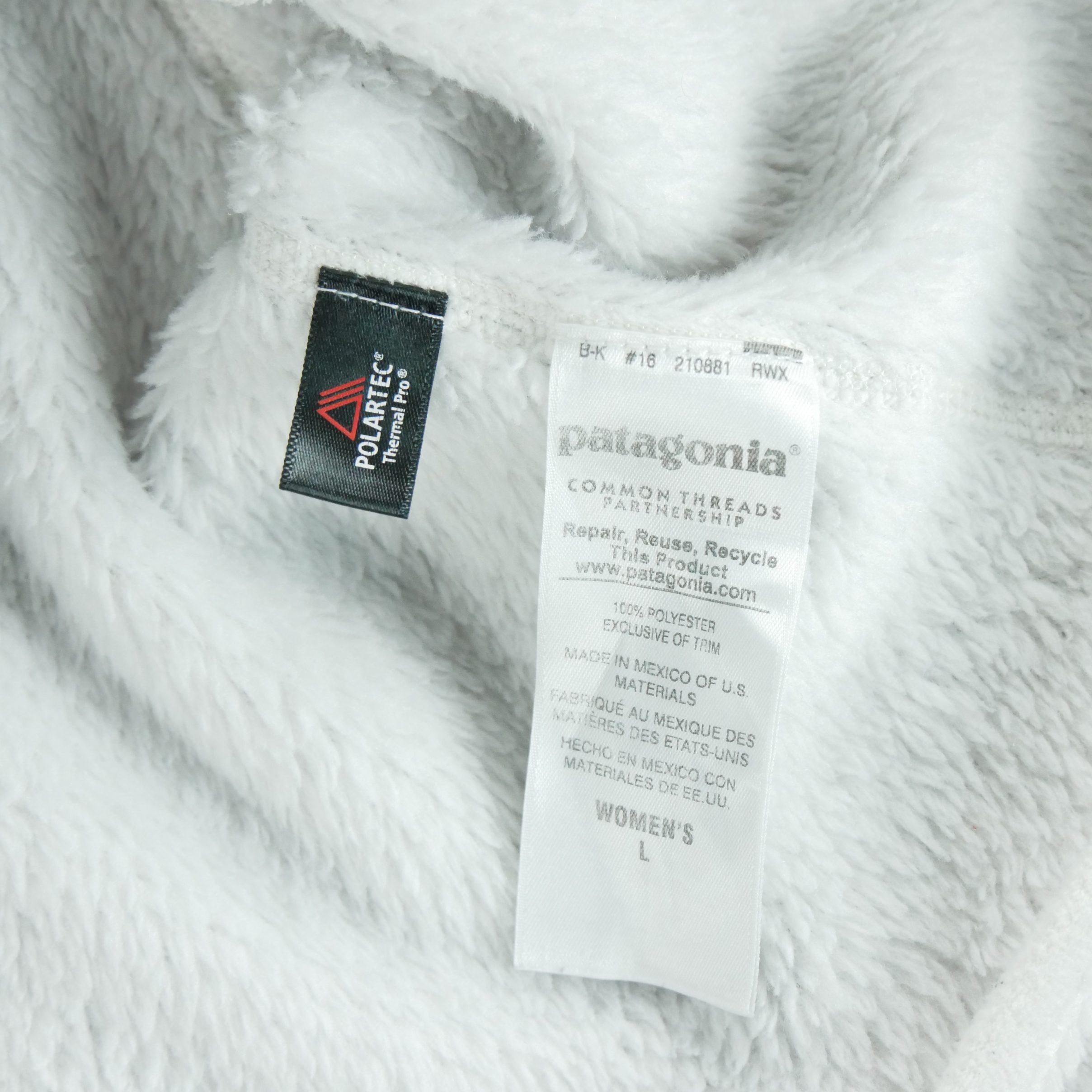 Pull polaire Femme  Snap-T Blanc 9
