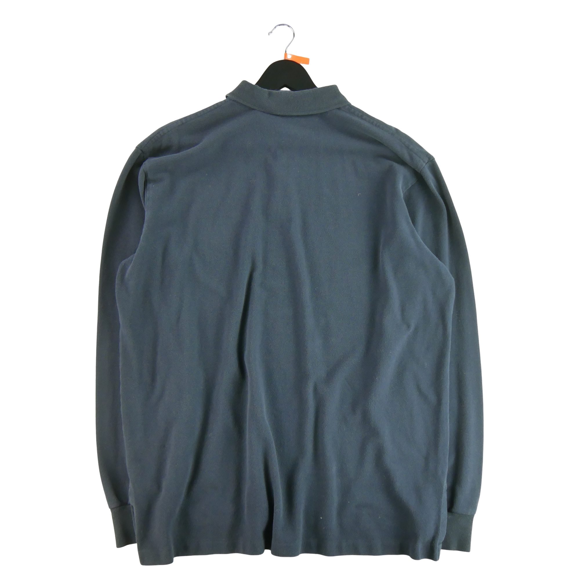 Polo manches longues Homme  Marine 2