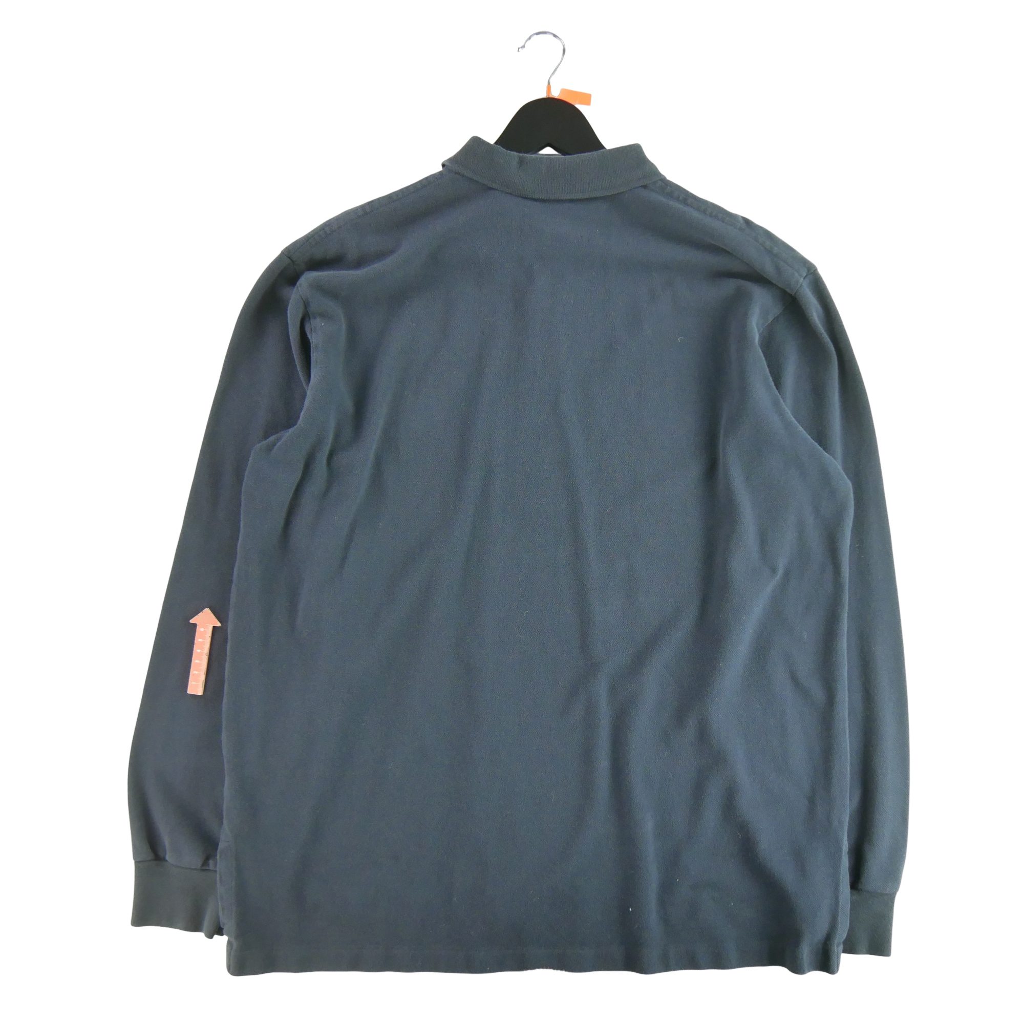 Polo manches longues Homme  Marine 5