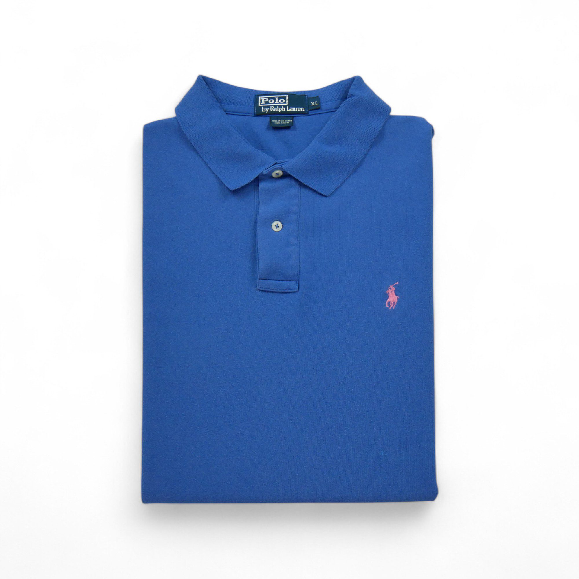 Polo manches courtes Homme  Bleu - État correct