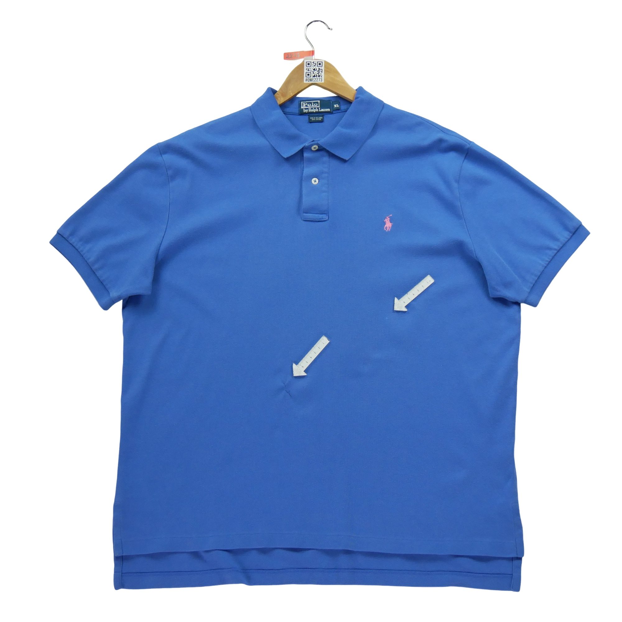 Polo manches courtes Homme  Bleu 4