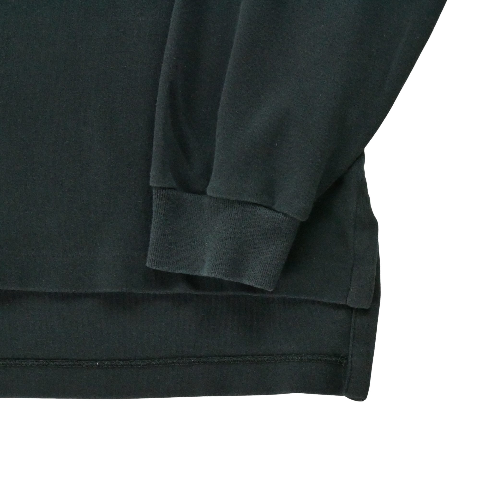 Polo manches longues Homme  Noir 4