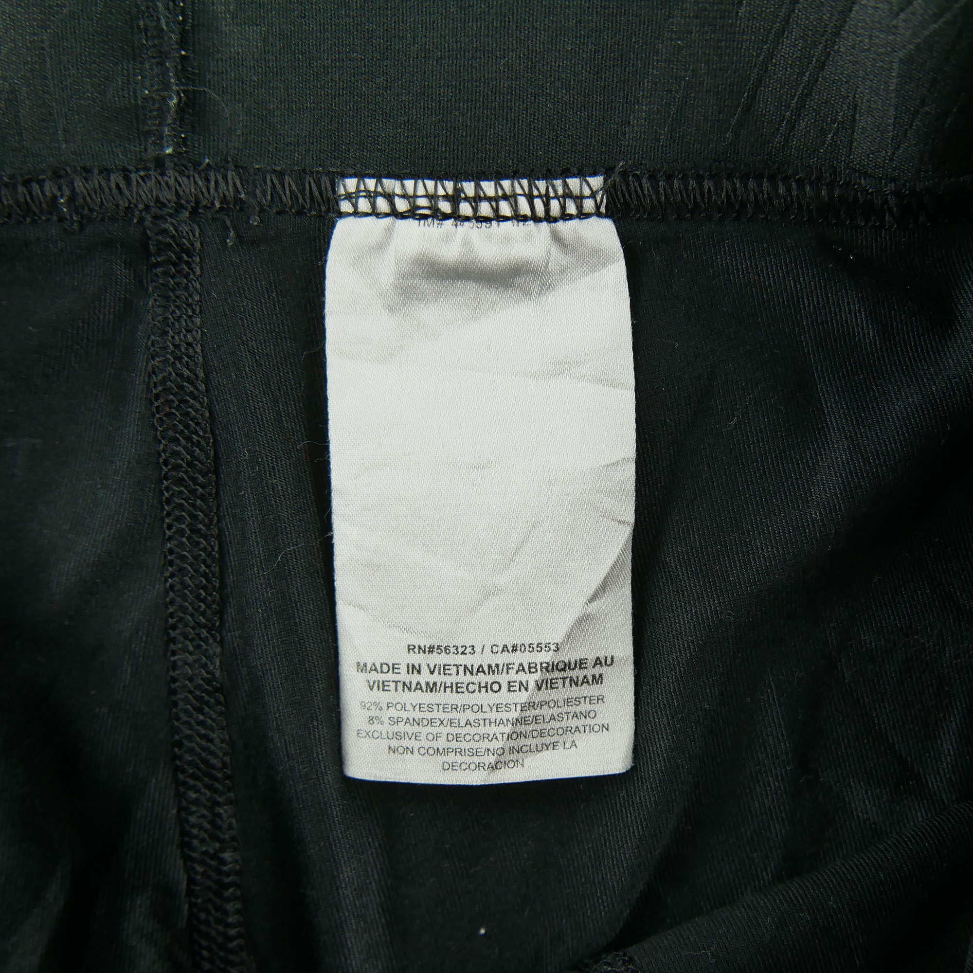Short Homme  Fitness Noir 6