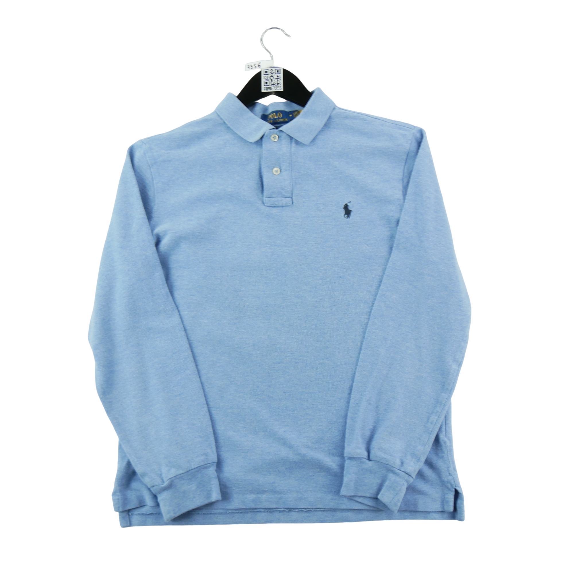 Polo manches longues Homme  Bleu clair 1