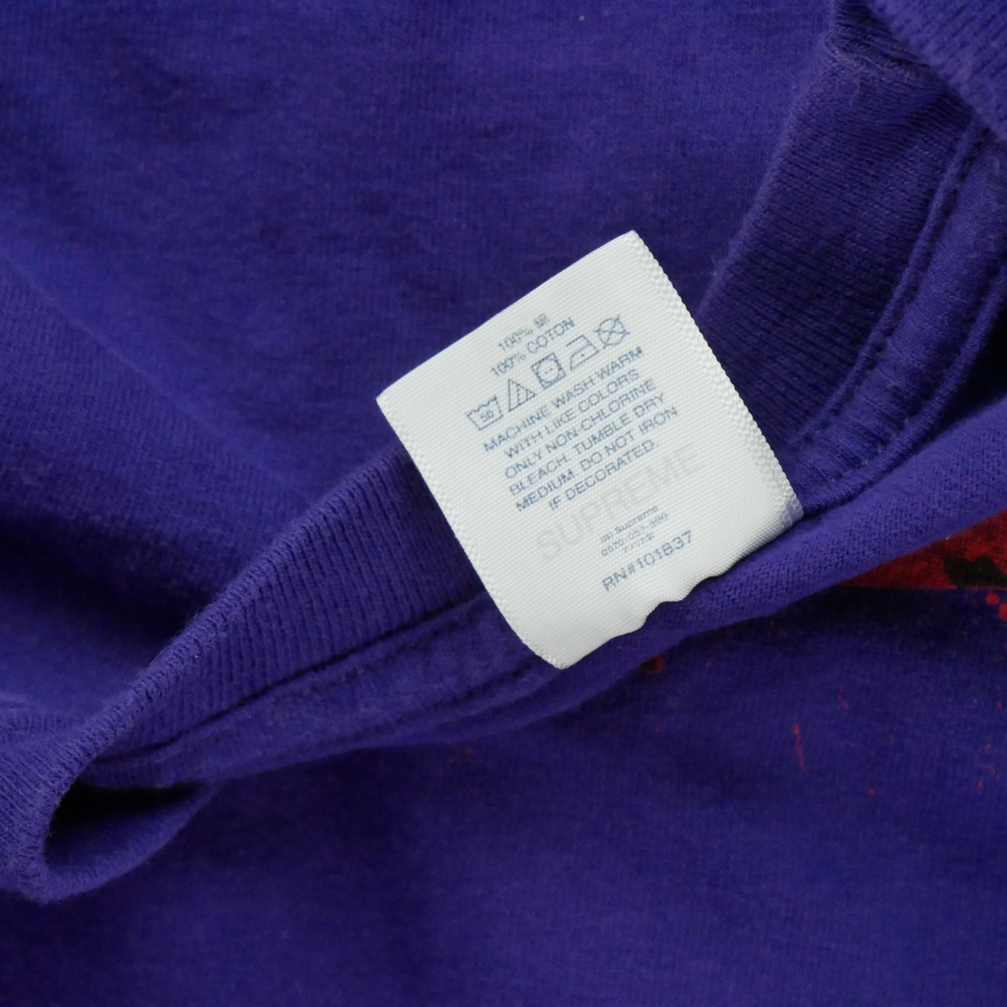 T-shirt manches courtes Homme  Violet 6