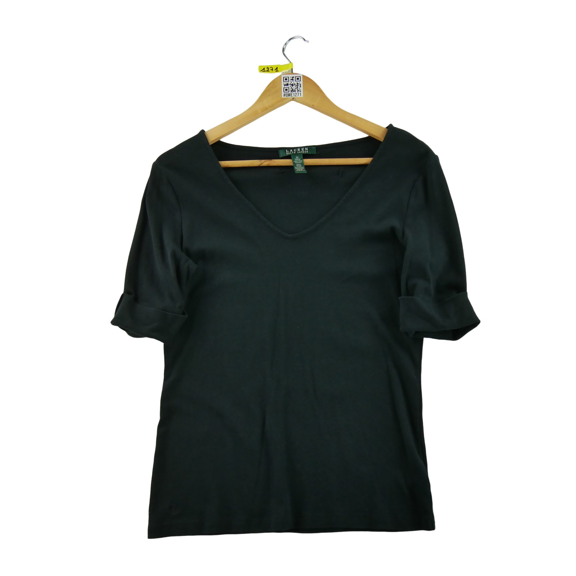 T-shirt manches courtes Femme Noir - Bon état