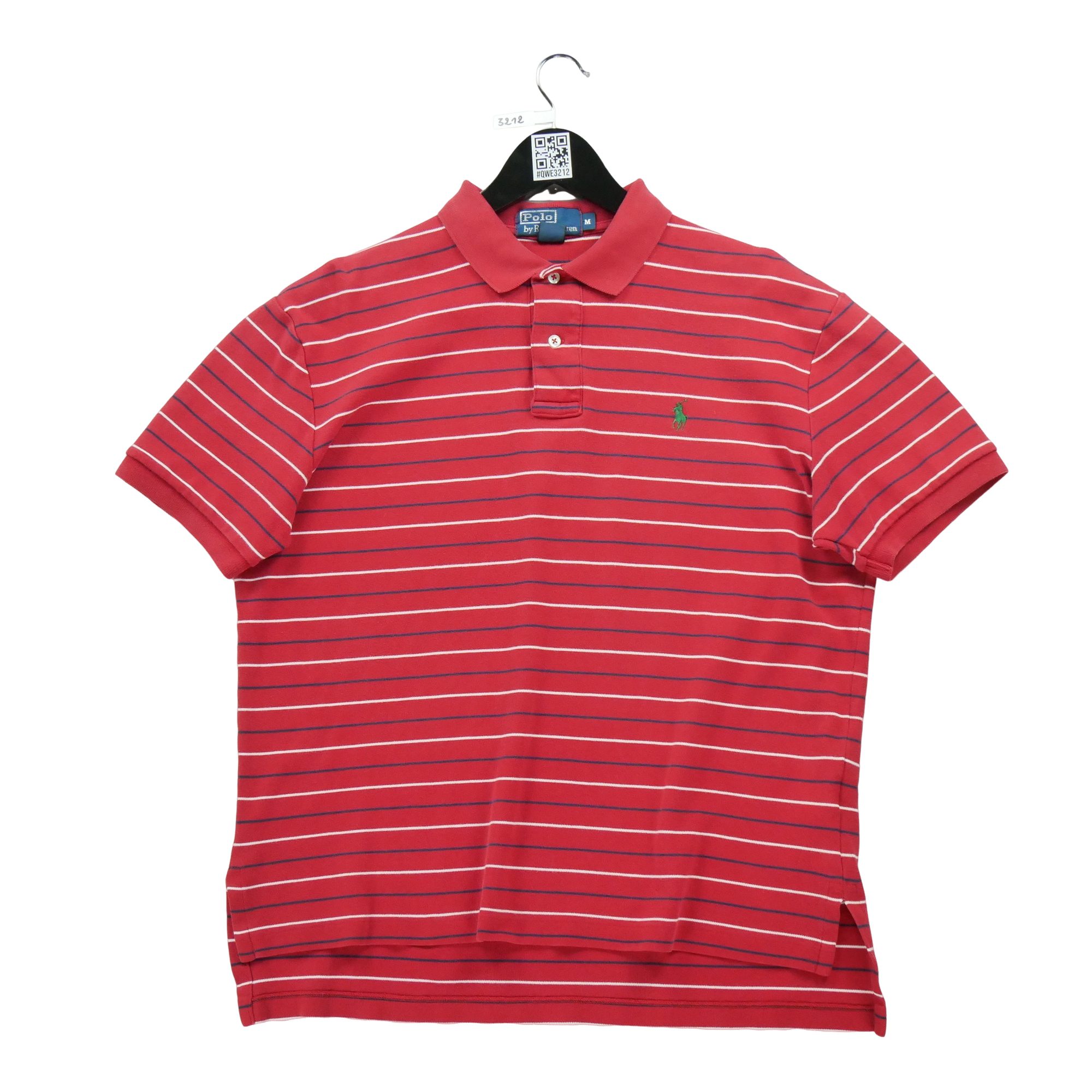 Polo manches courtes Homme  Rouge 2