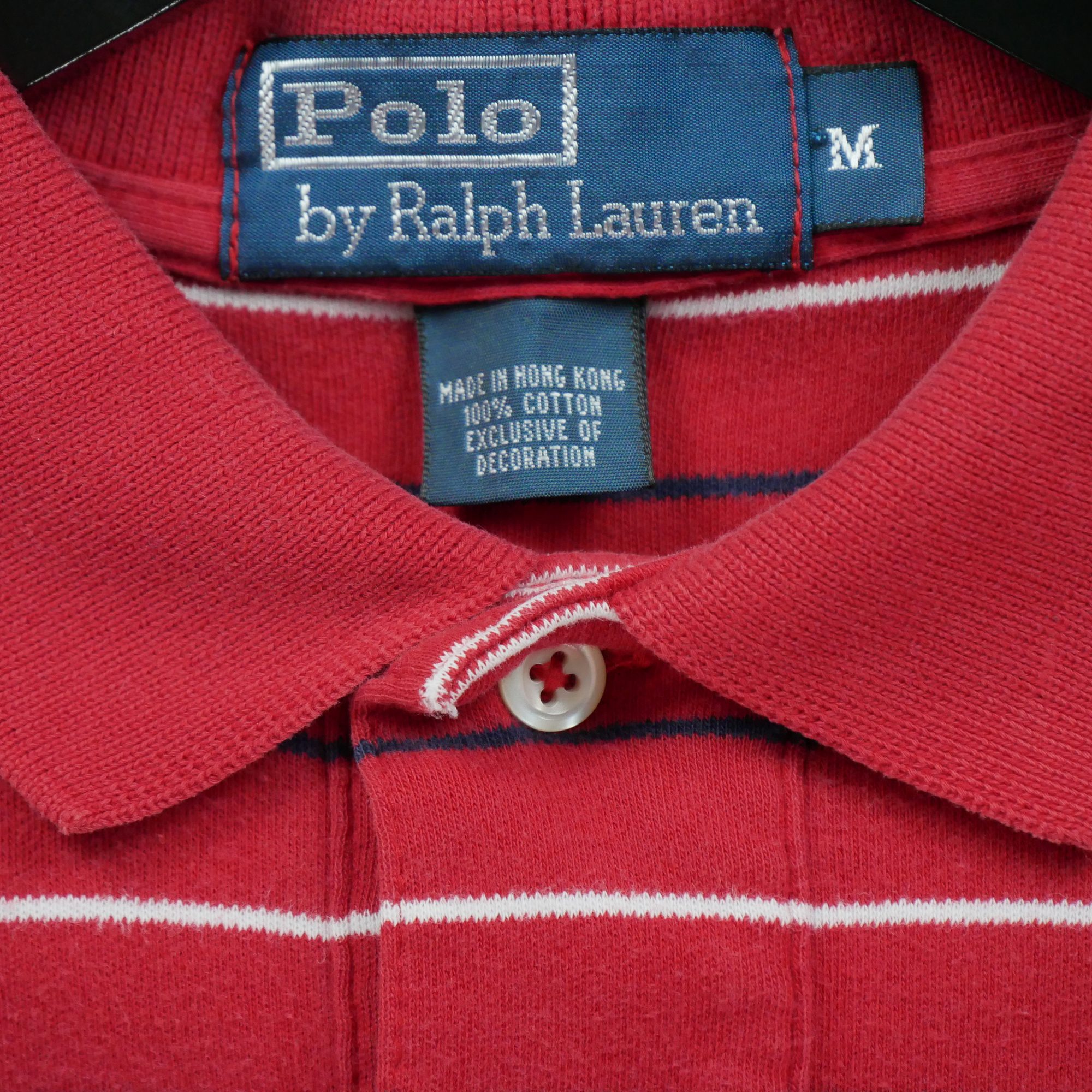 Polo manches courtes Homme  Rouge 5