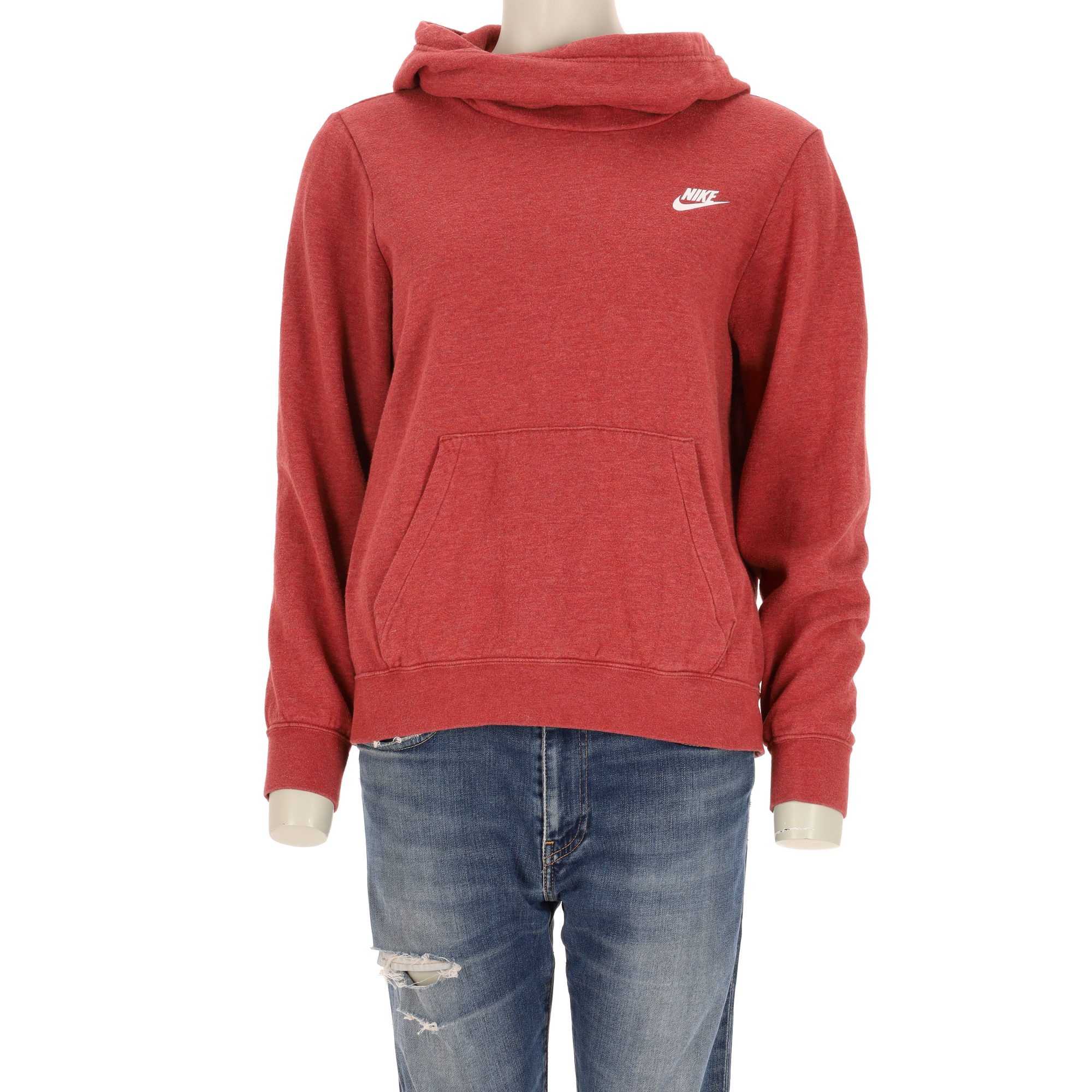 Sweat à capuche Femme  Rouge 1