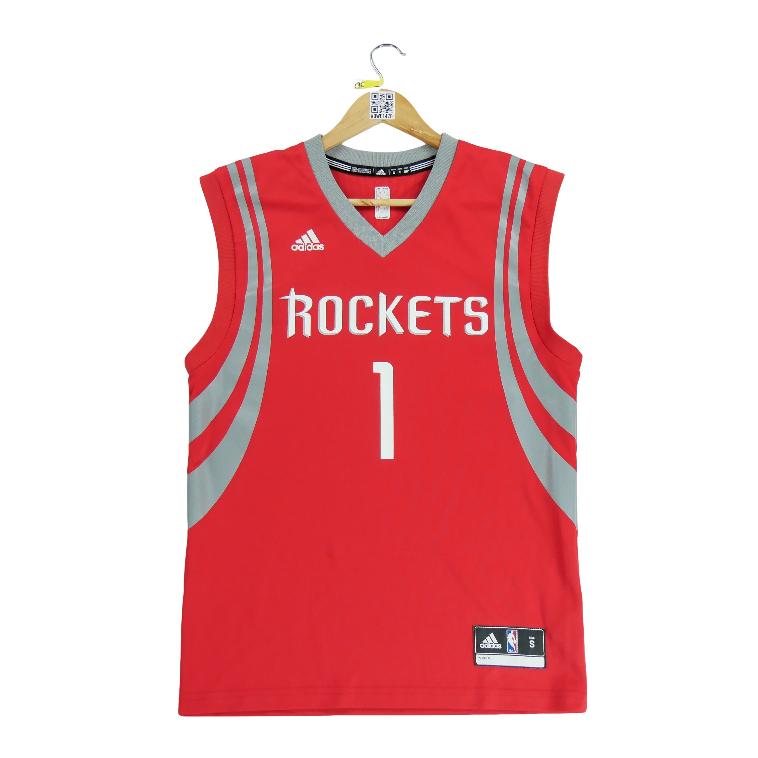Maillot Homme NBA Houston Rockets Rouge 1