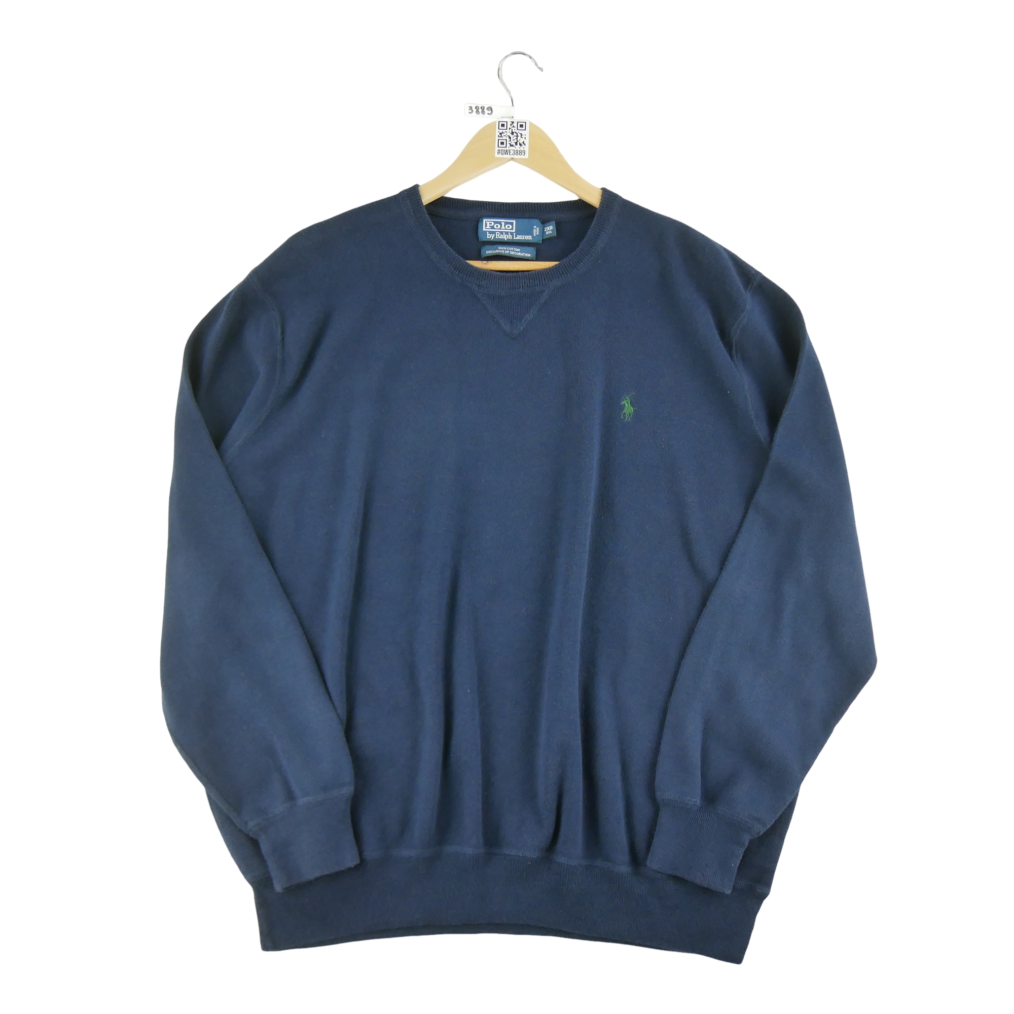 Pull Homme  Crew Neck Marine 1