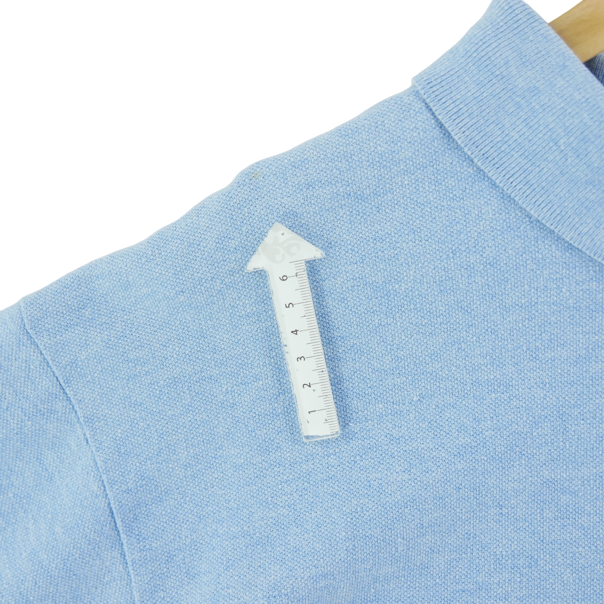 Polo manches courtes Homme  Bleu clair 5
