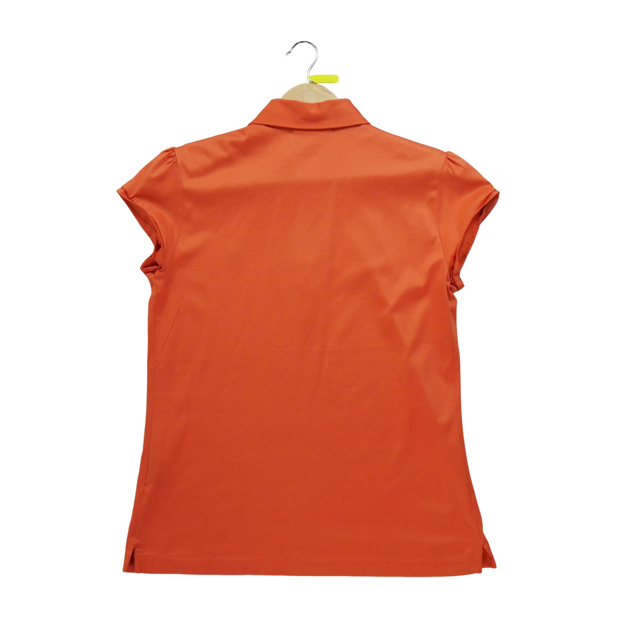 Polo manches courtes Femme  Orange 2