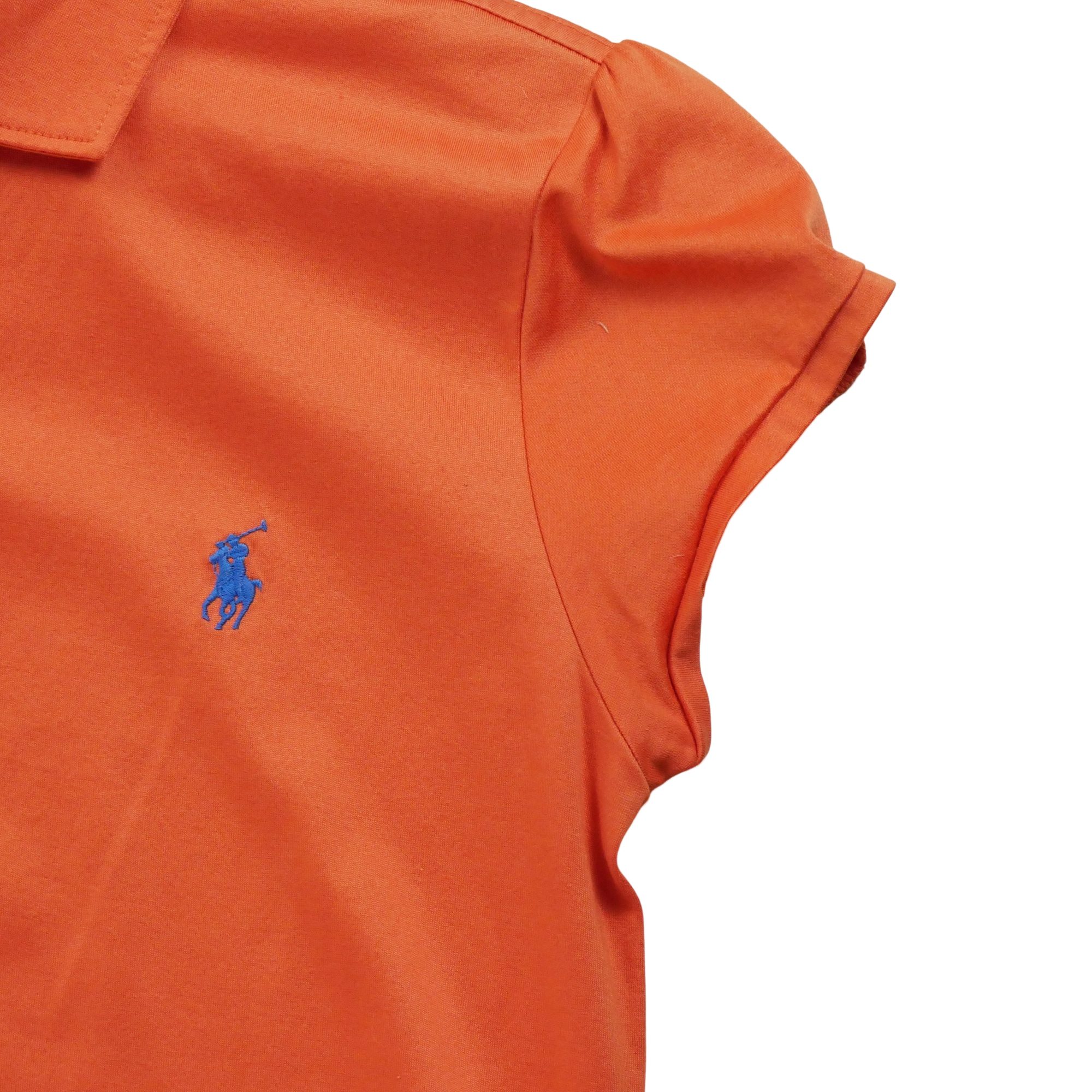 Polo manches courtes Femme  Orange 3