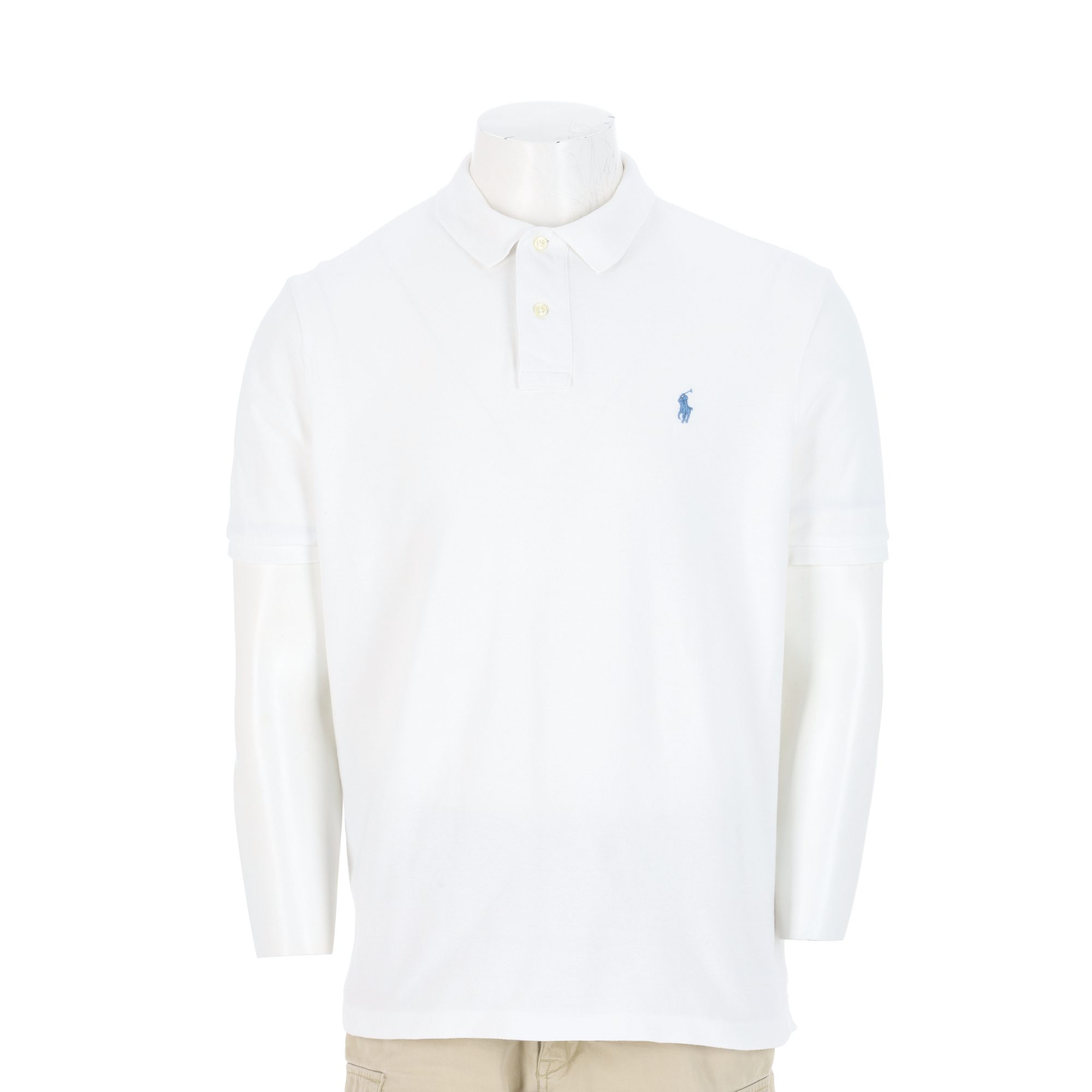 Polo manches courtes Homme  Blanc 1