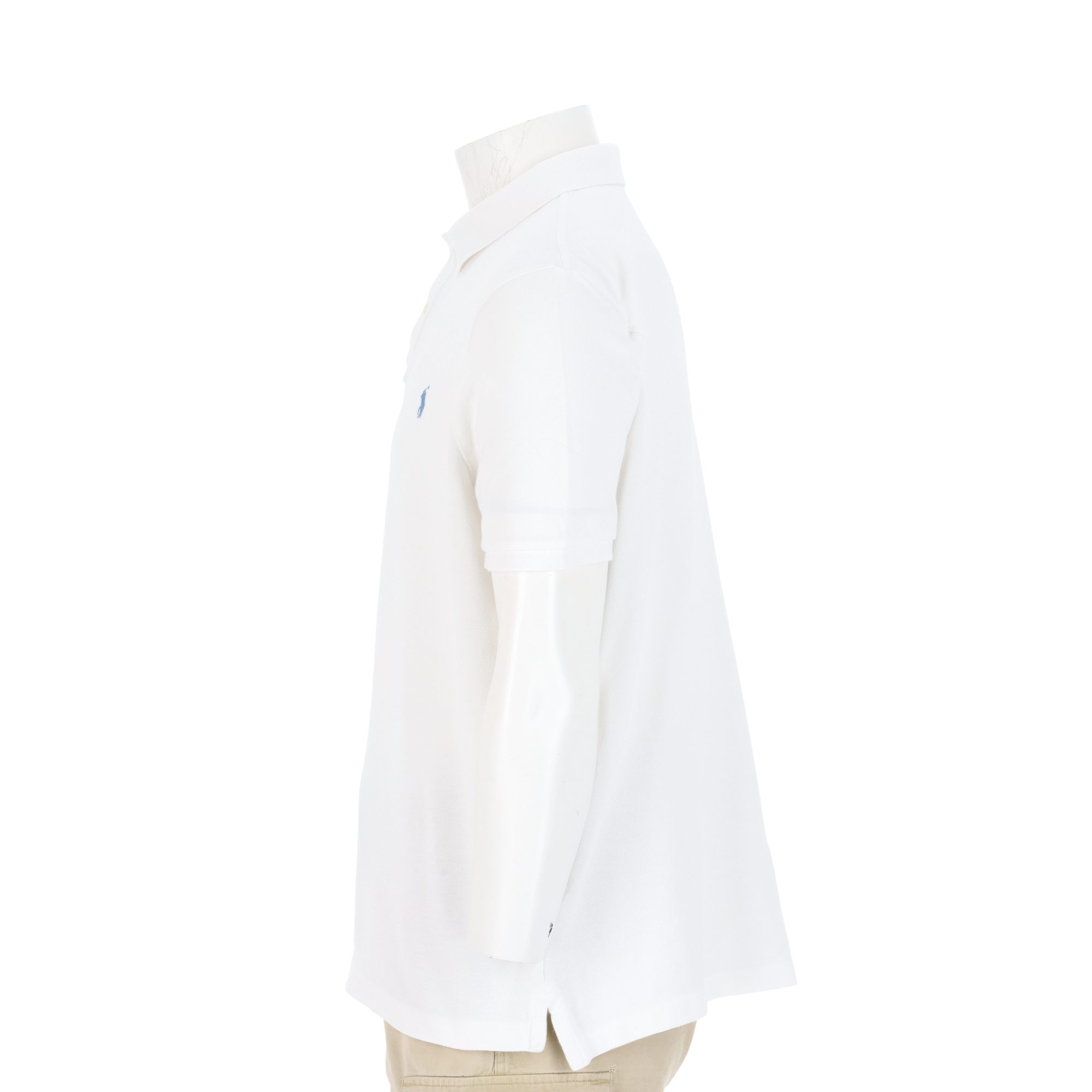 Polo manches courtes Homme  Blanc 3
