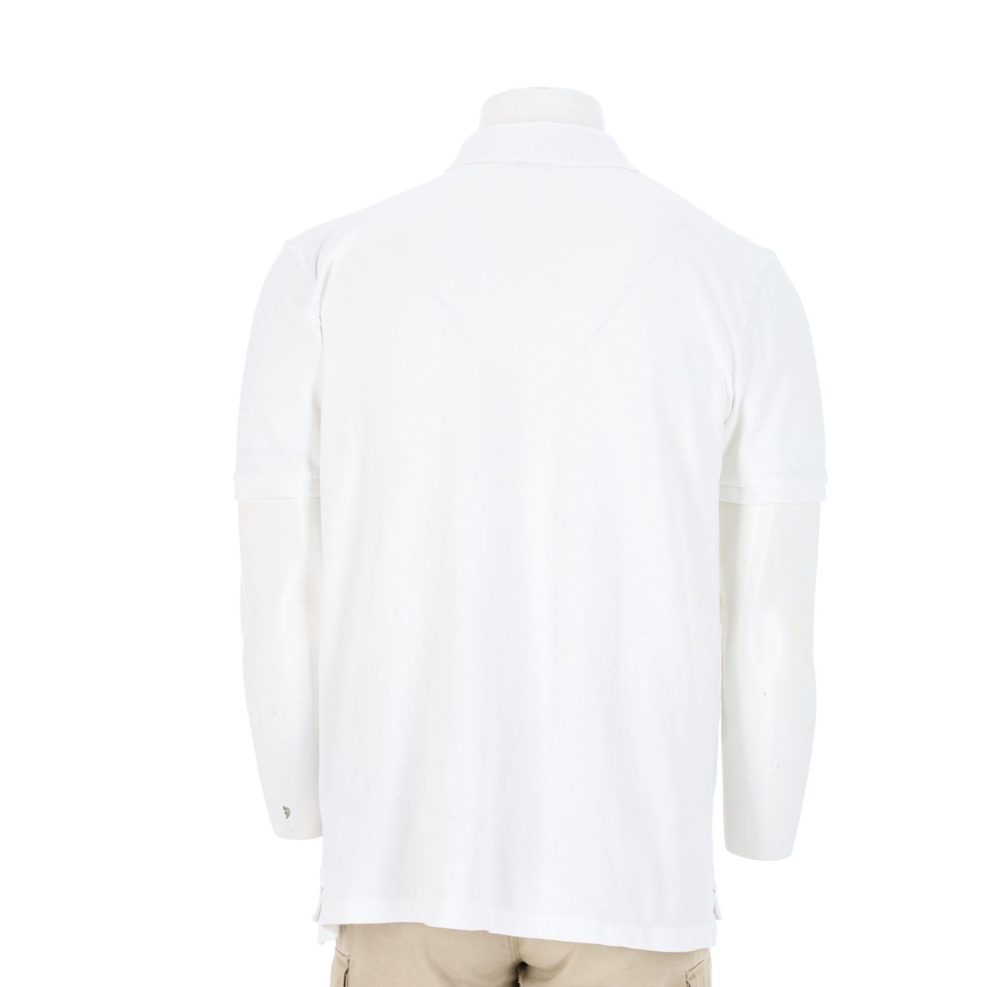 Polo manches courtes Homme  Blanc 5