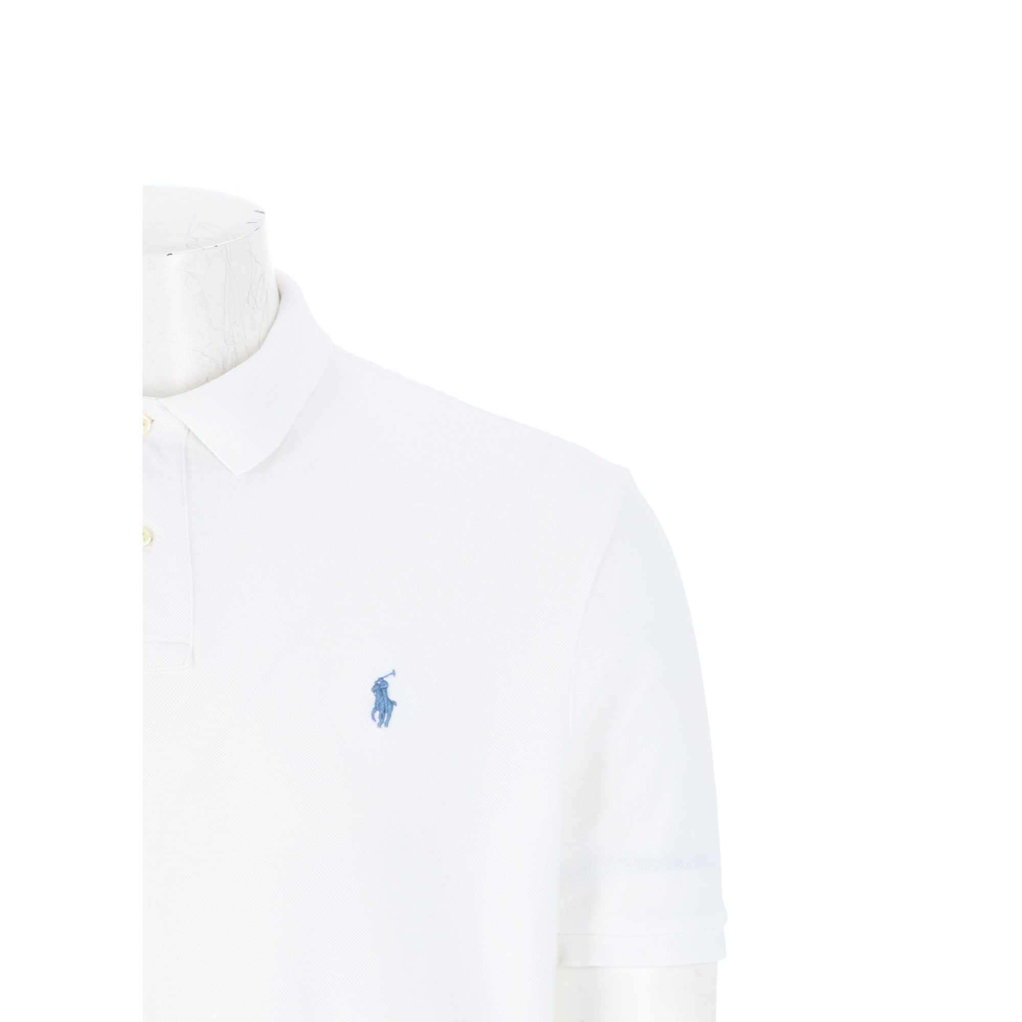 Polo manches courtes Homme  Blanc 6