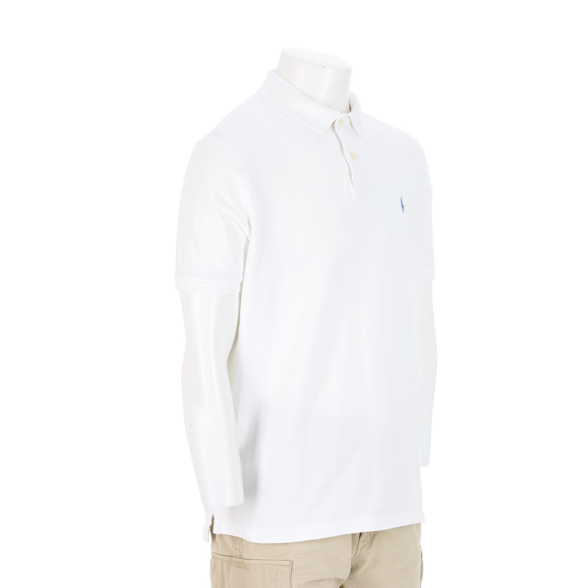 Polo manches courtes Homme  Blanc 8