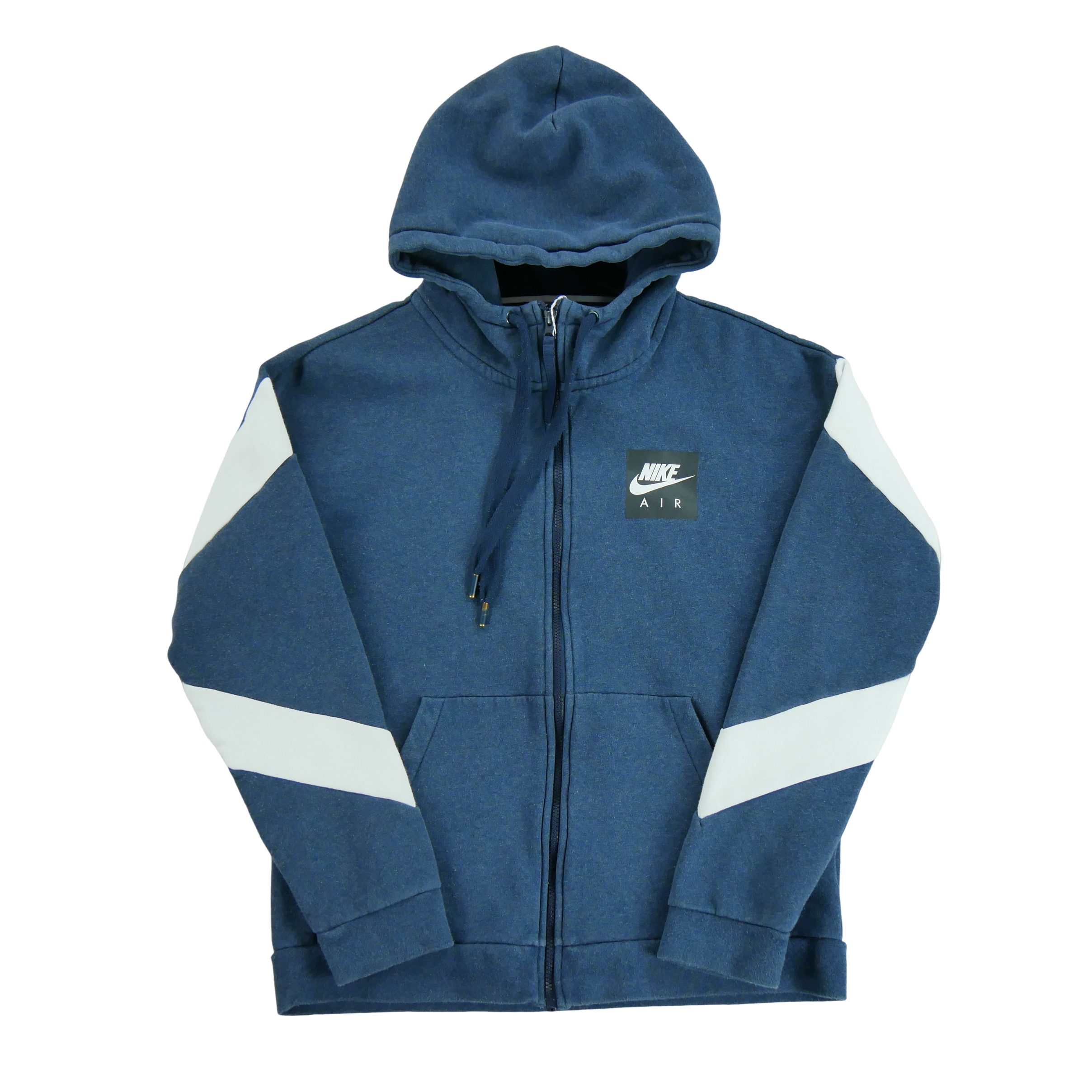 Sweat à capuche Homme  Full zip Bleu 1