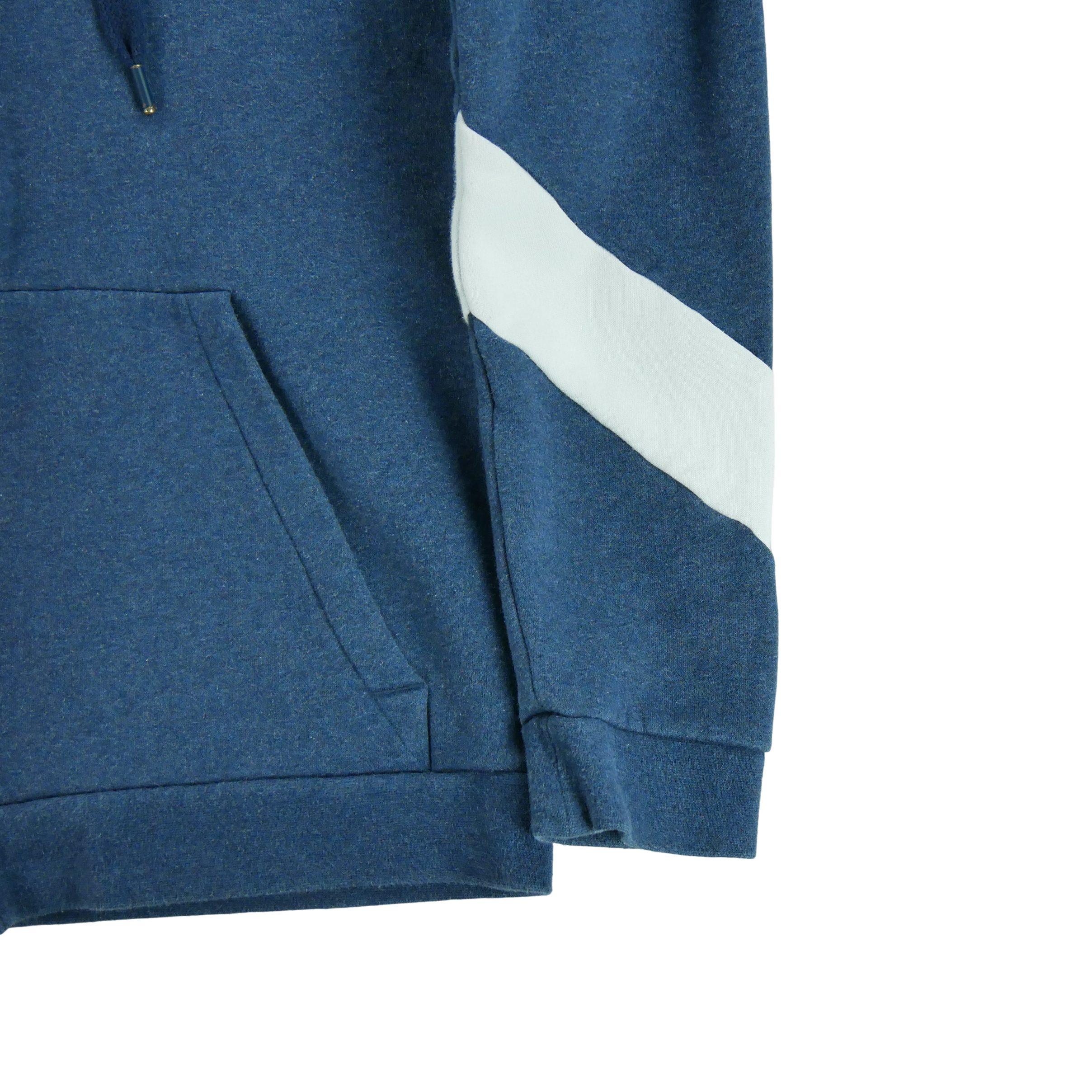 Sweat à capuche Homme  Full zip Bleu 7