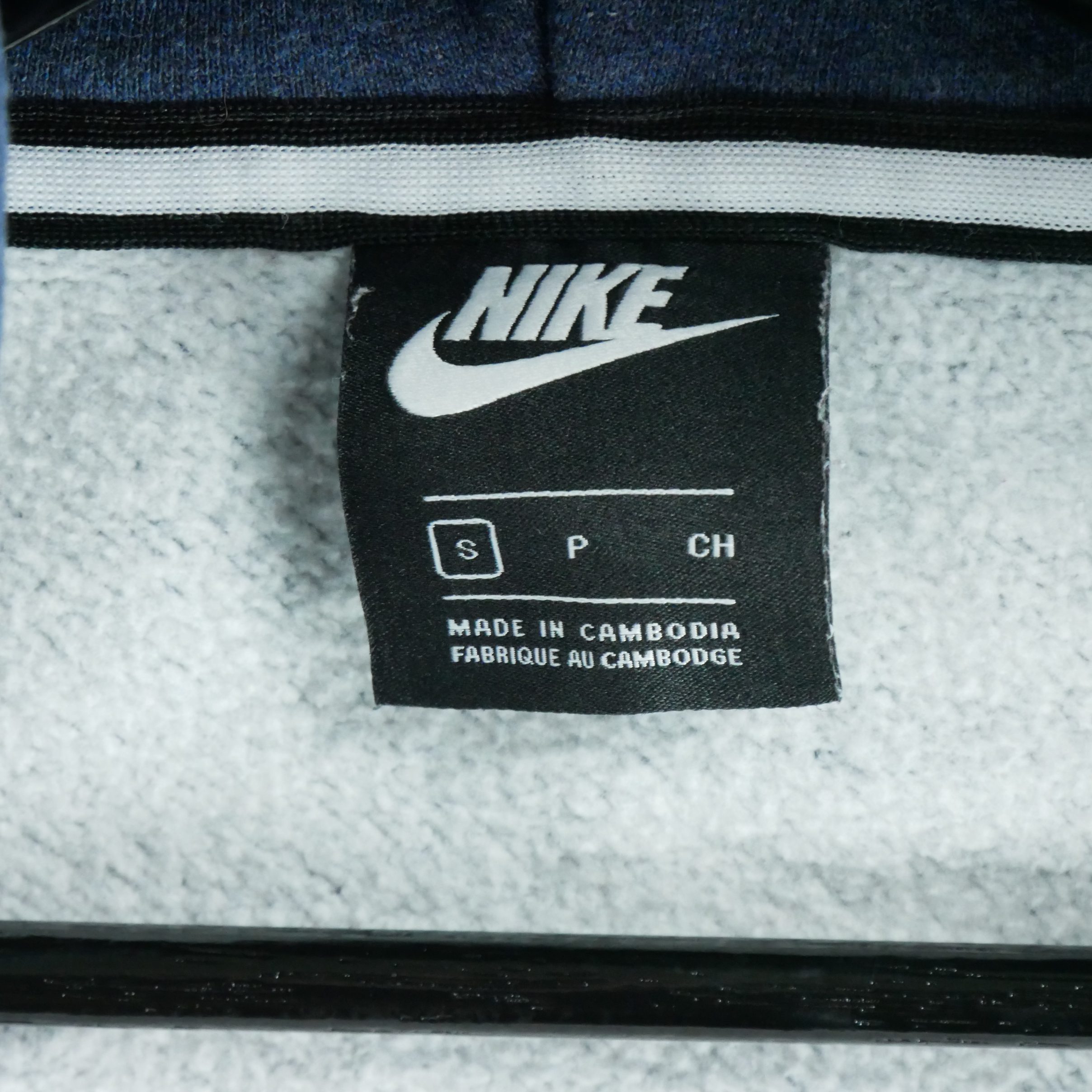 Sweat à capuche Homme  Full zip Bleu 8