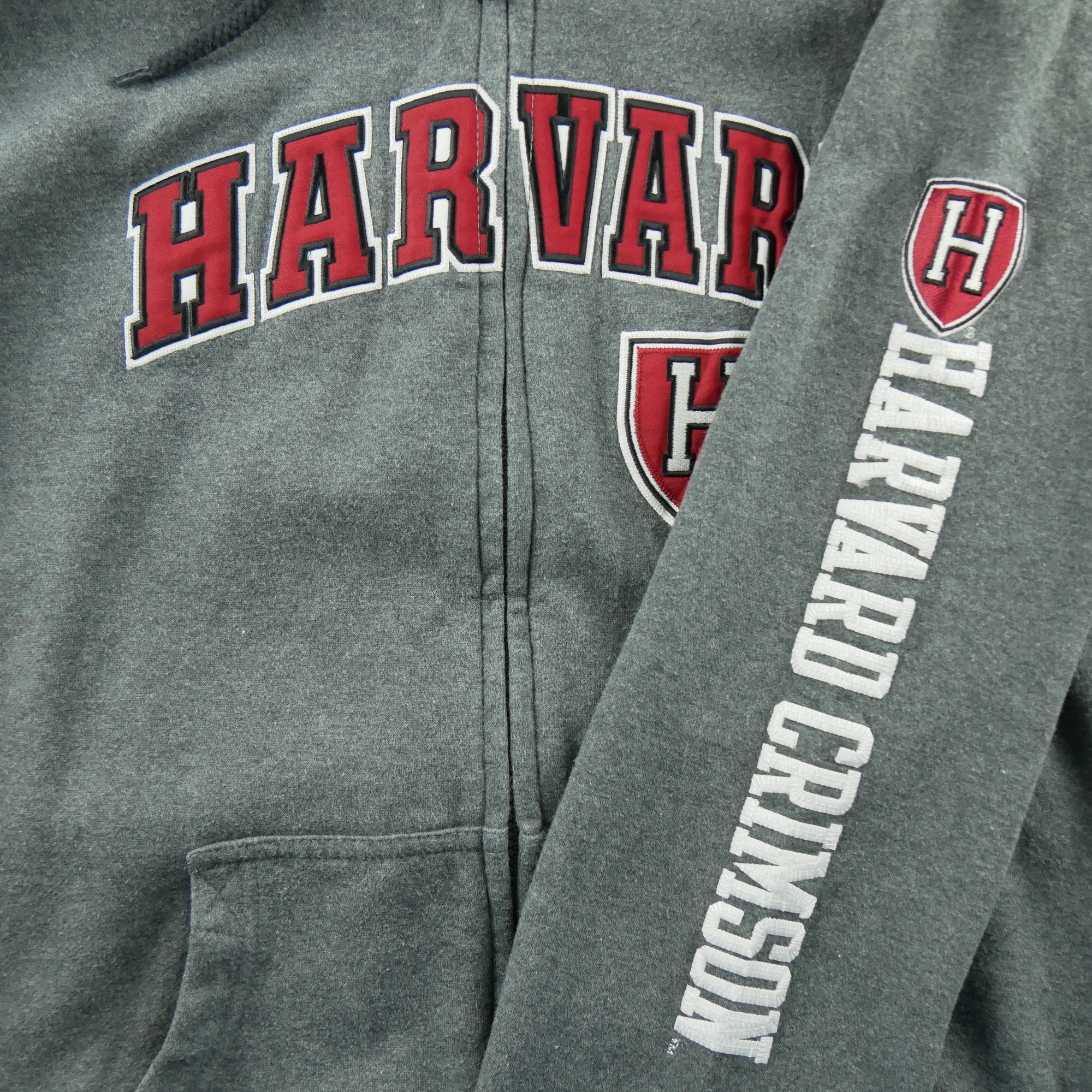 Sweat à capuche Homme  full zip Gris 6