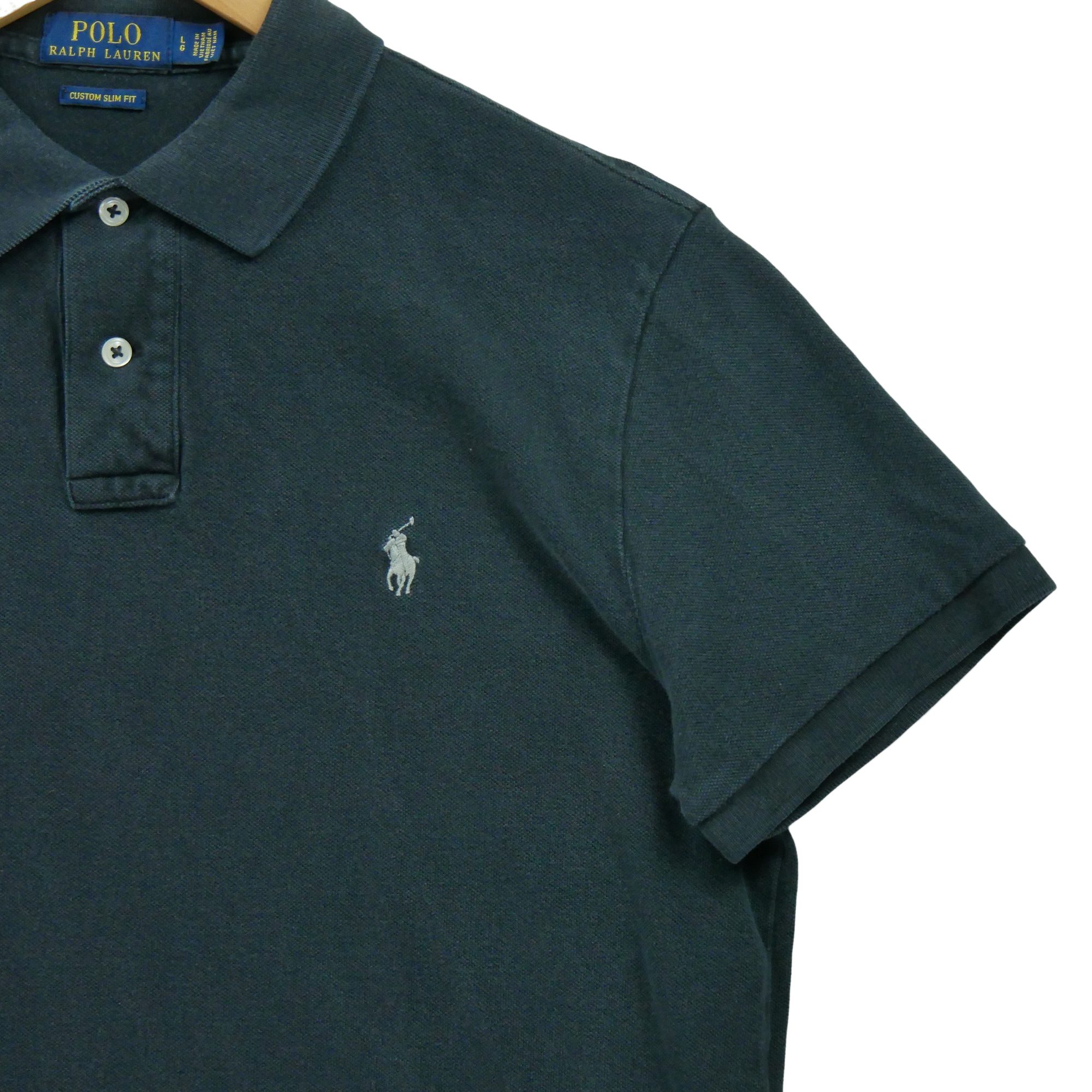 Polo manches courtes Homme  Gris 3