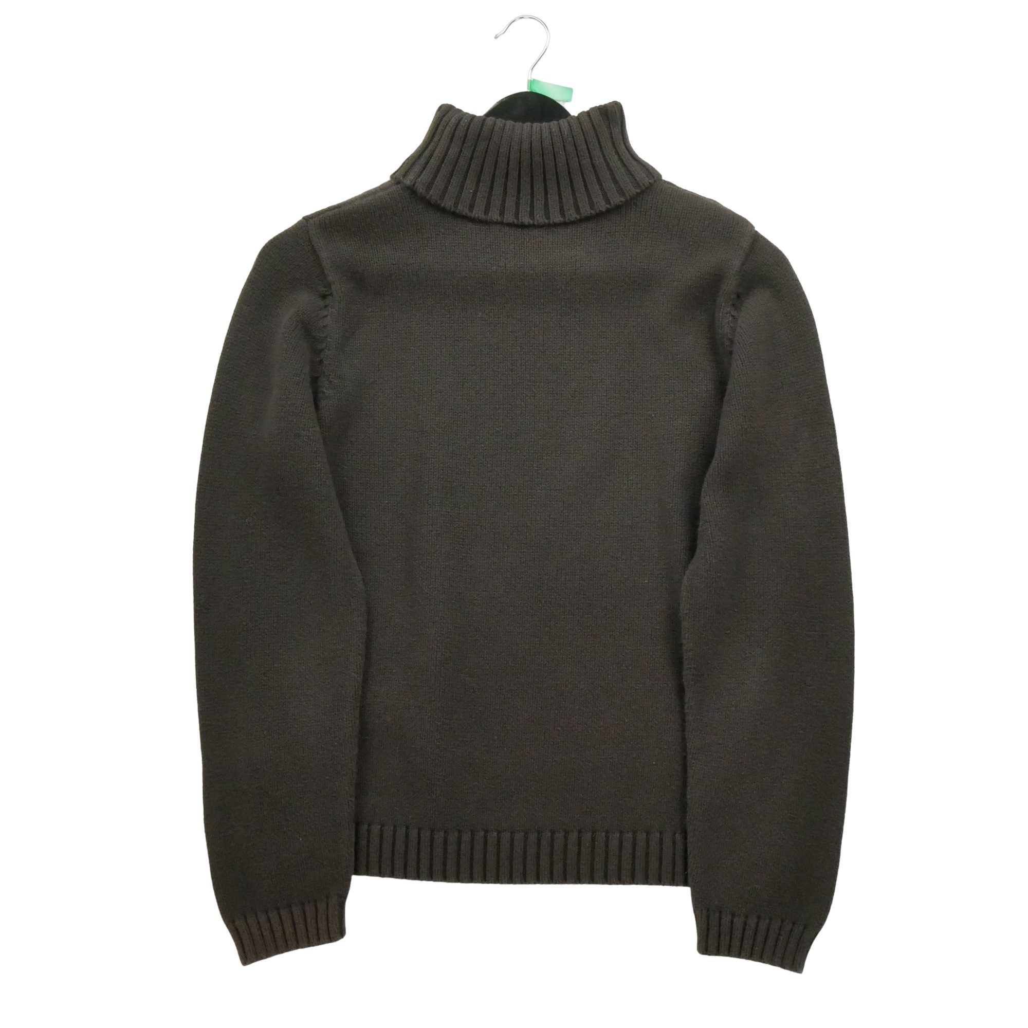 Pull Femme  col roulé Marron 2