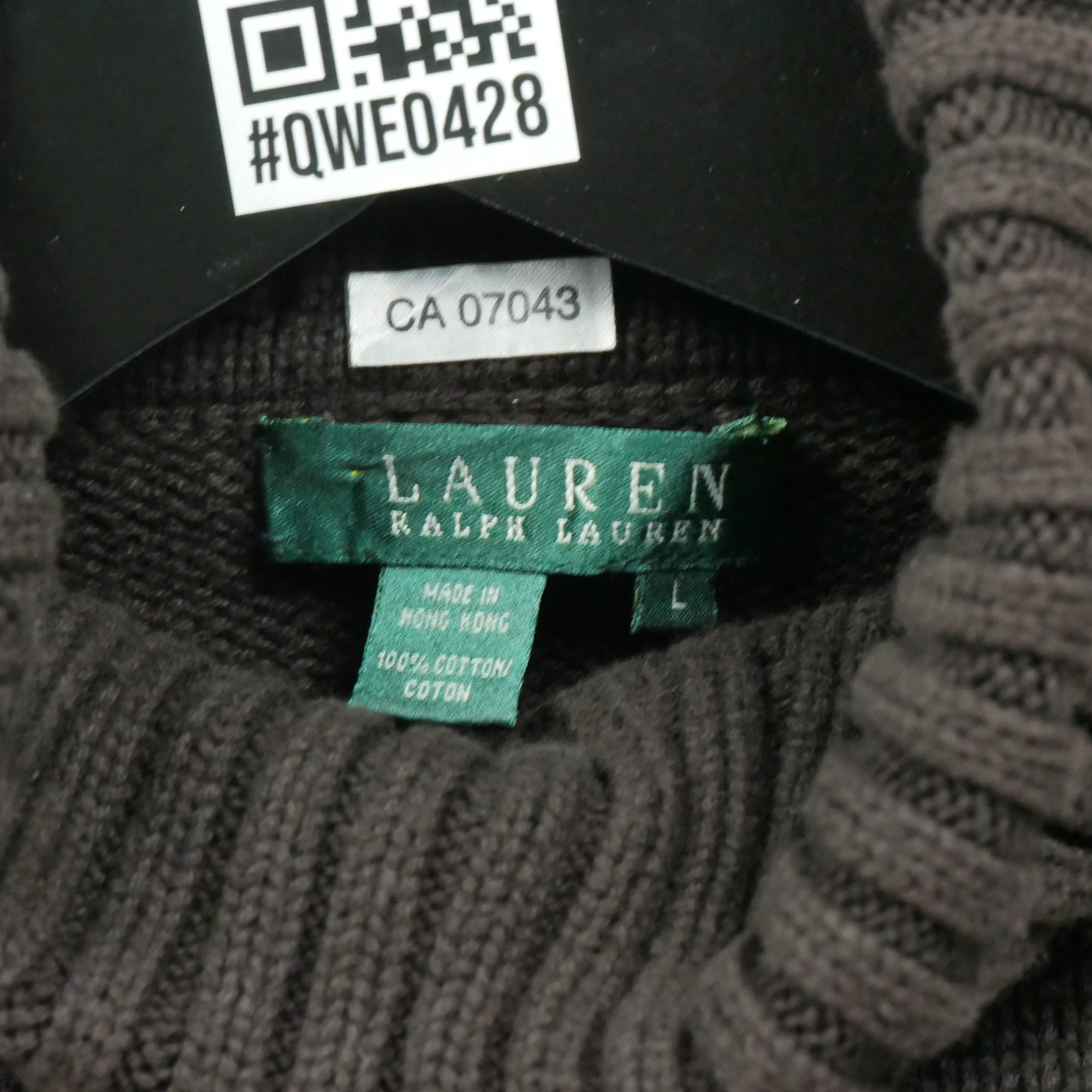 Pull Femme  col roulé Marron 5