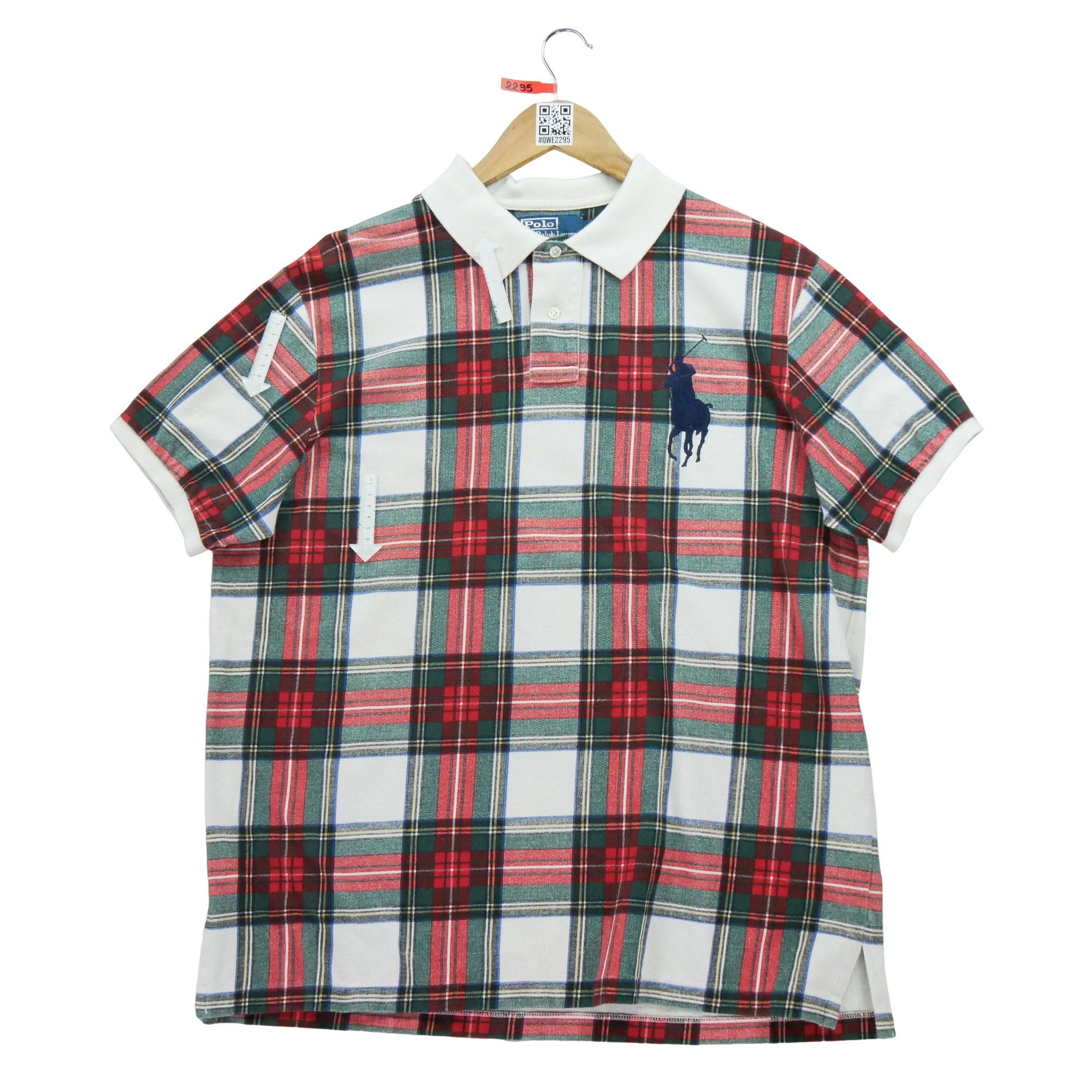 Polo manches courtes Homme  Rouge 4