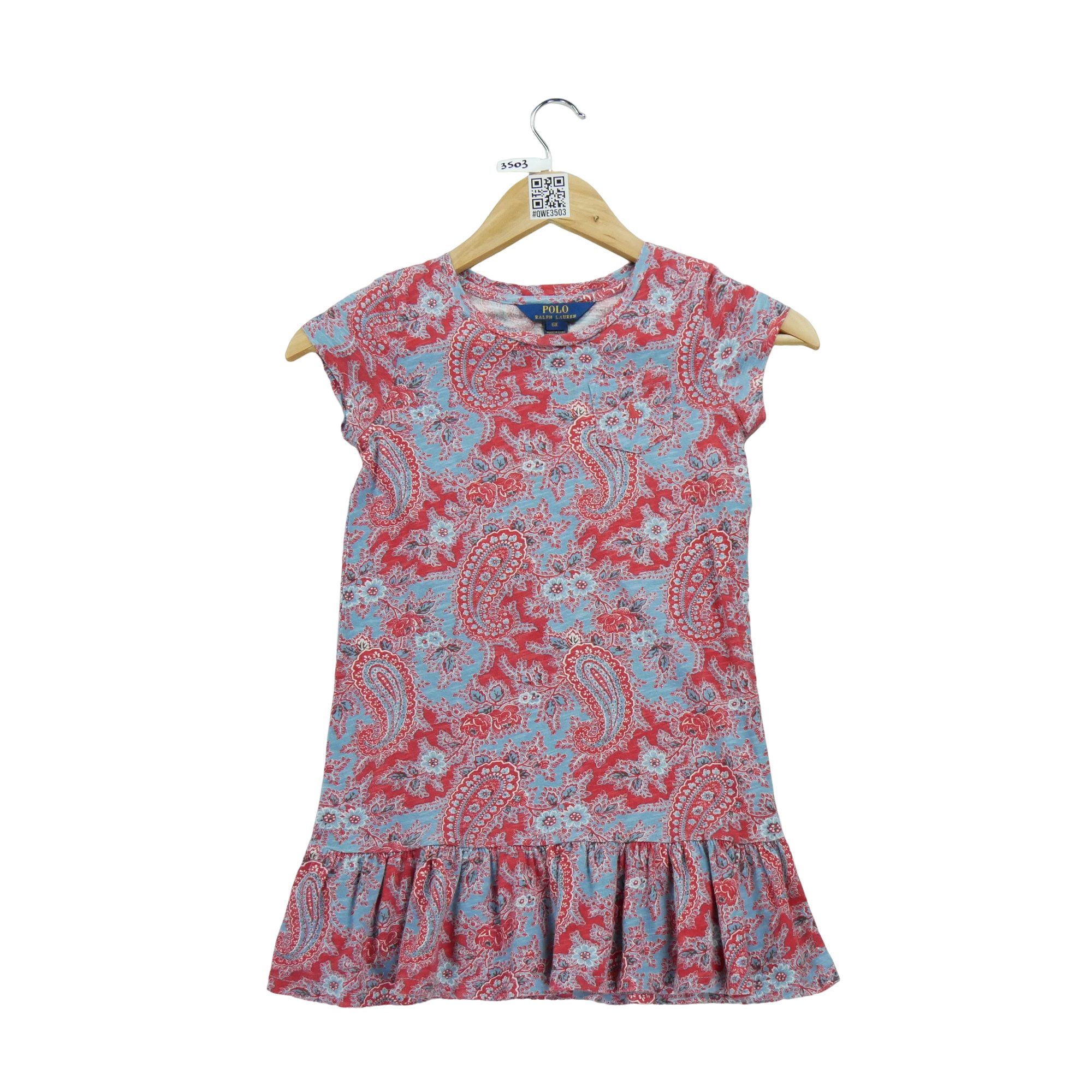Robe Fille Rouge 1