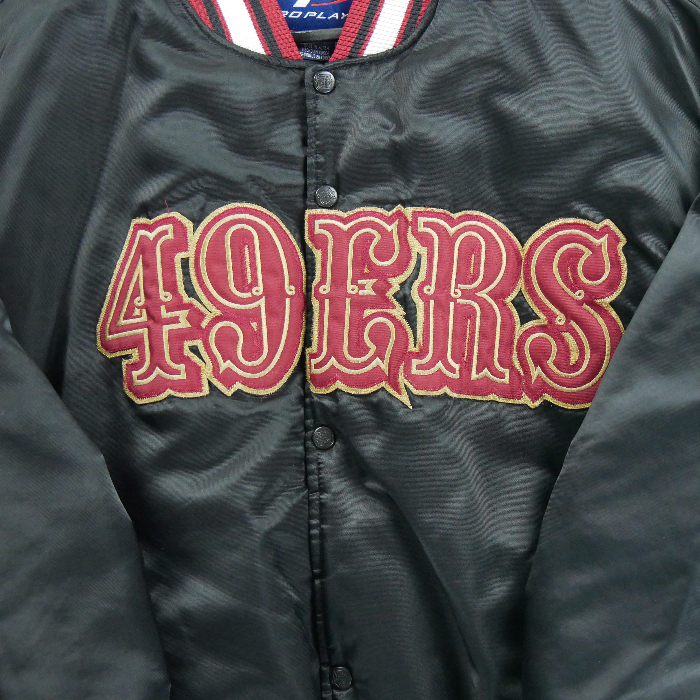 Veste Pro Player Varsity Satin San Francisco 49ers 4