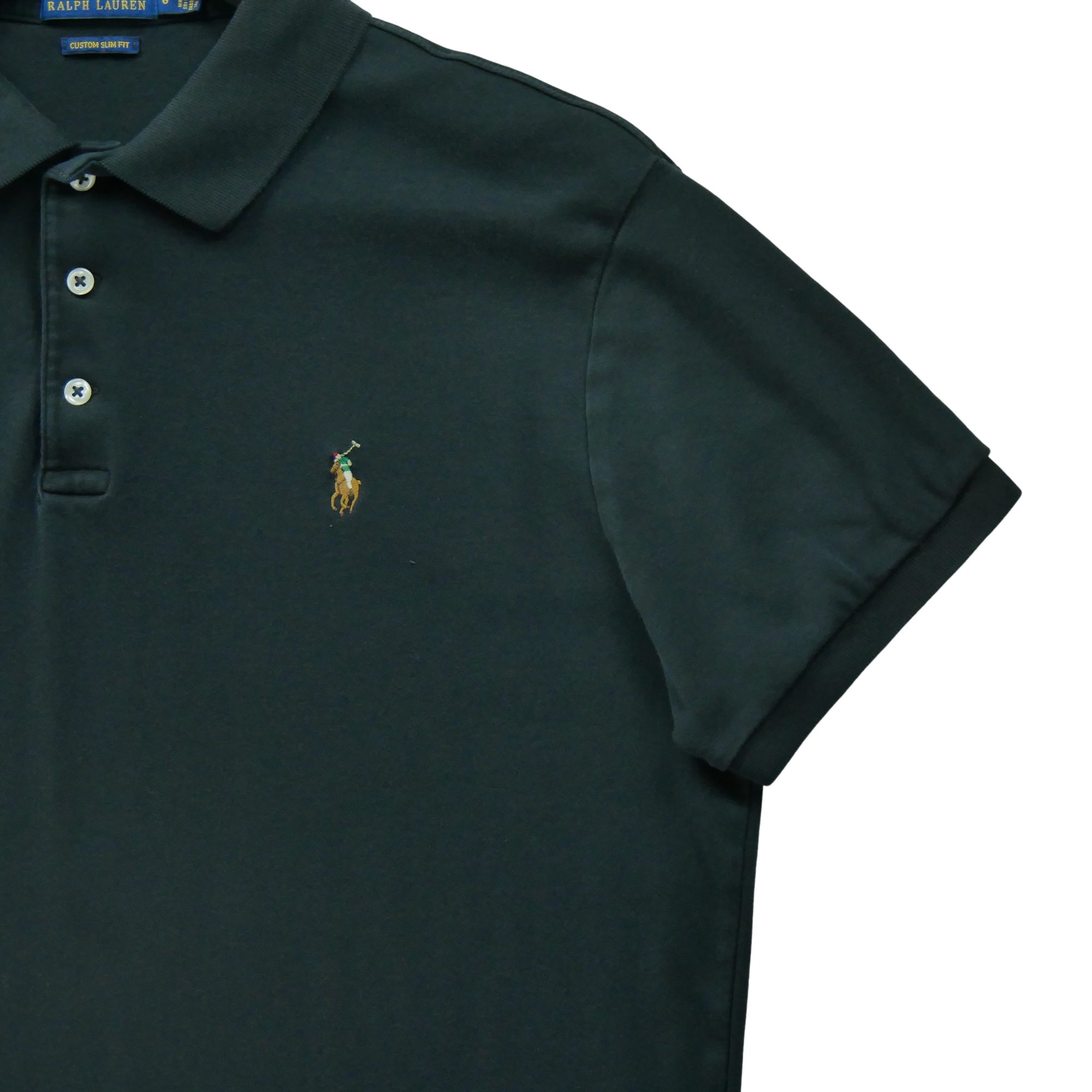 Polo manches courtes Homme  Noir 4